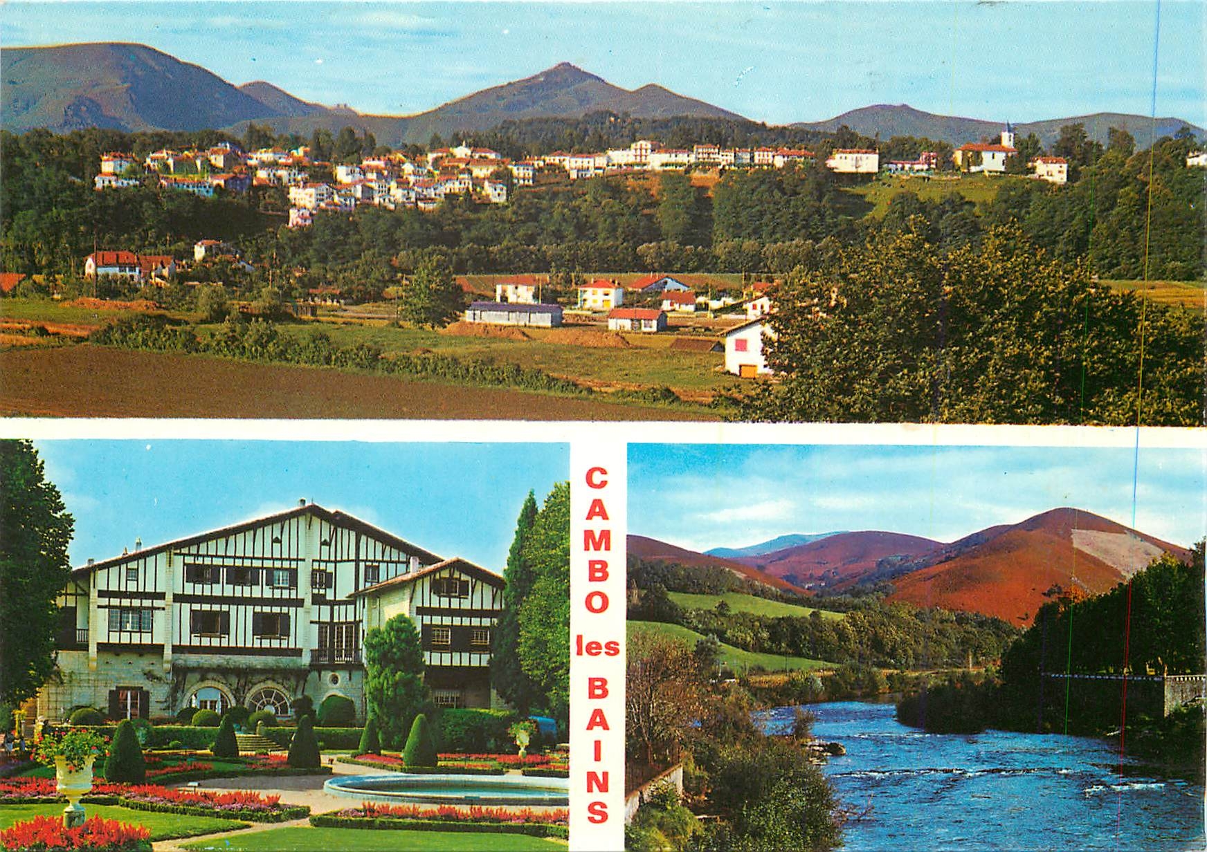 Cambo-les-Bains — vue générale et la Maison d'Armaga — Éditions Laville