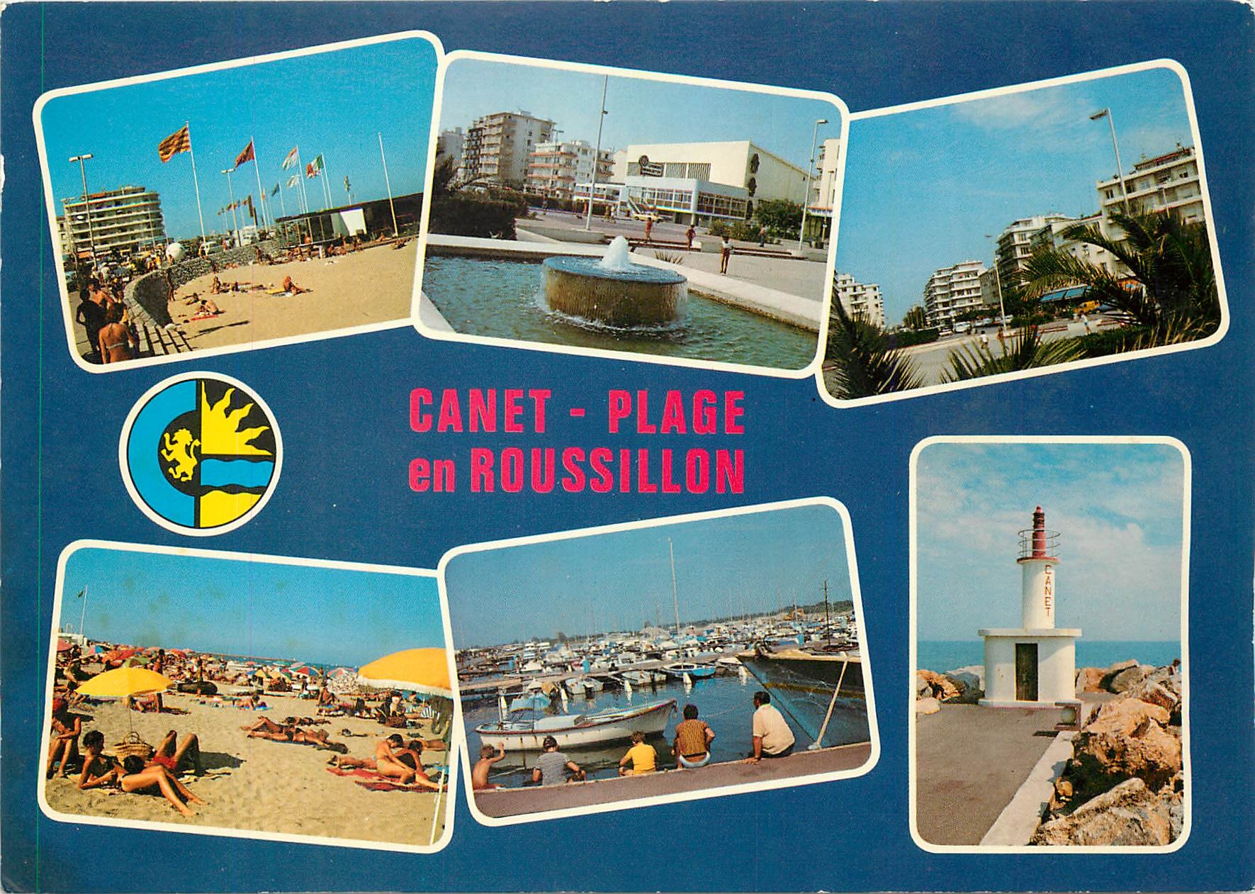 CPM Canet Plage Saint Nazaire en Roussillon Souvenir 
