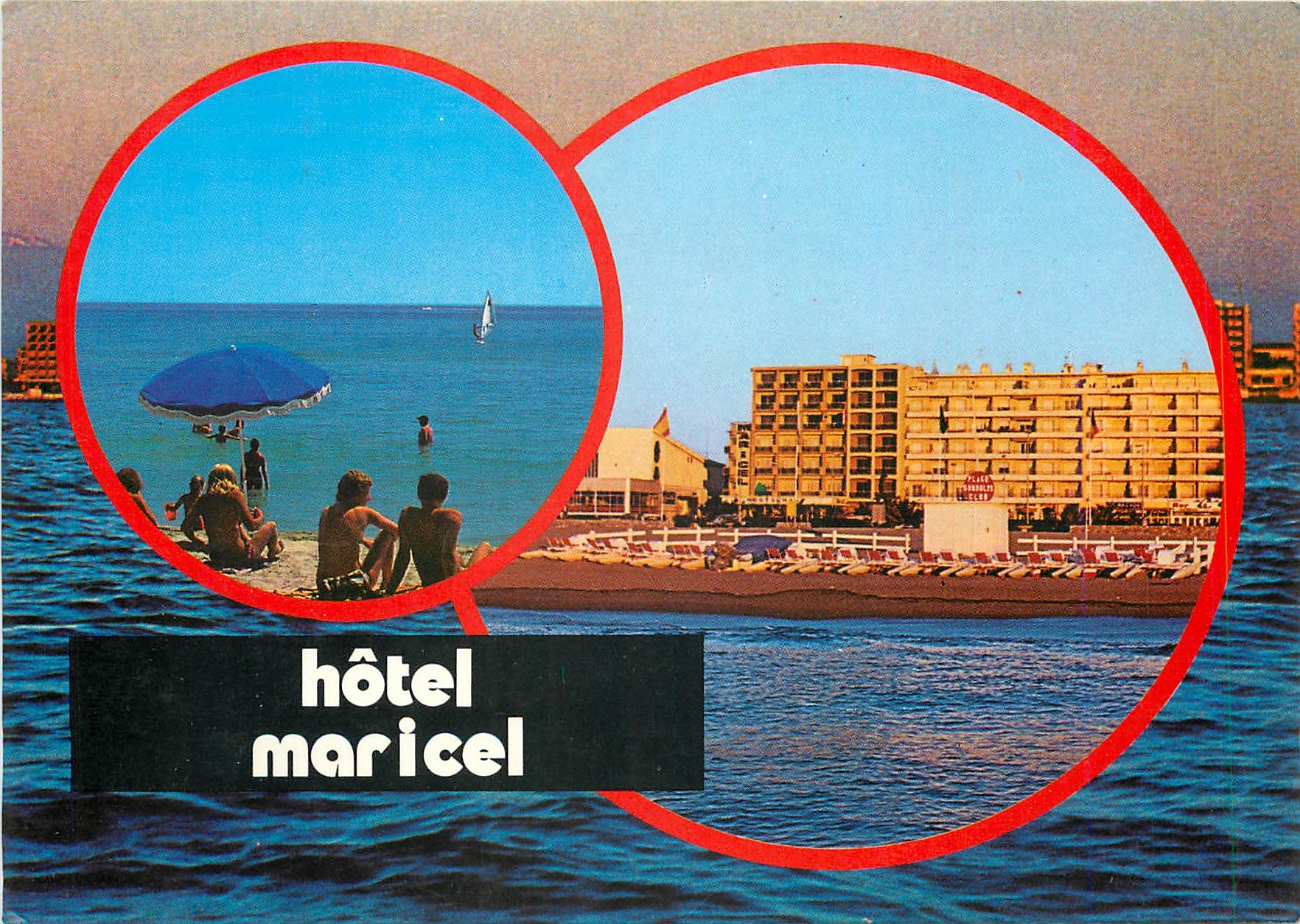 CPM Hotel Maricel Canet Plage en Roussillon 