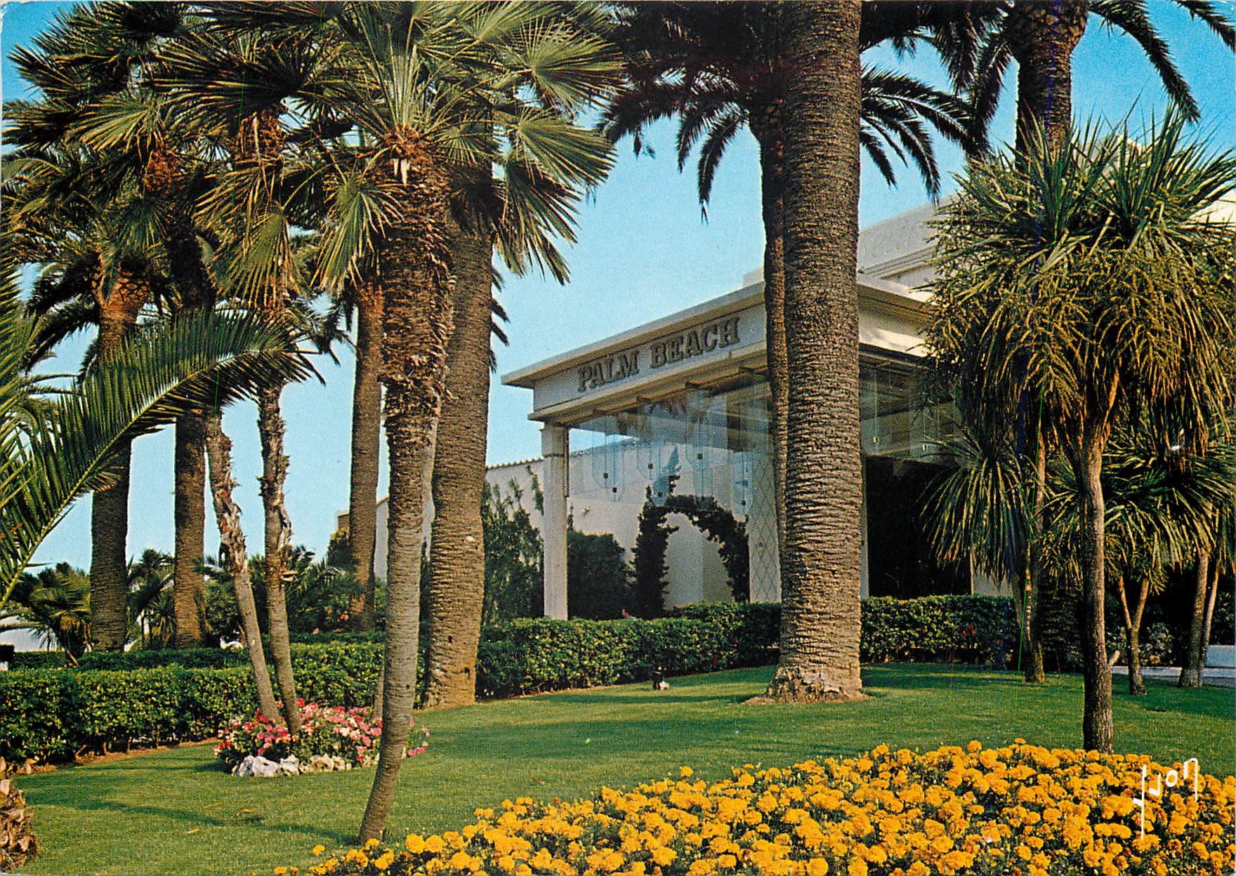 CPM Cannes Alpes Maritimes L'Entree du Casino au Palm Beach 