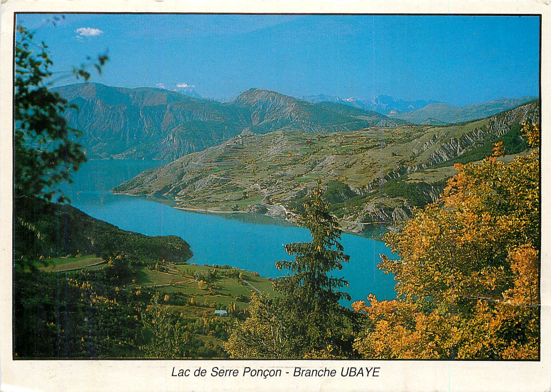 Lac de Serre Ponçon - Branche UBAYE — Vallée de l'UBAYE - Alpes de Haute Provence