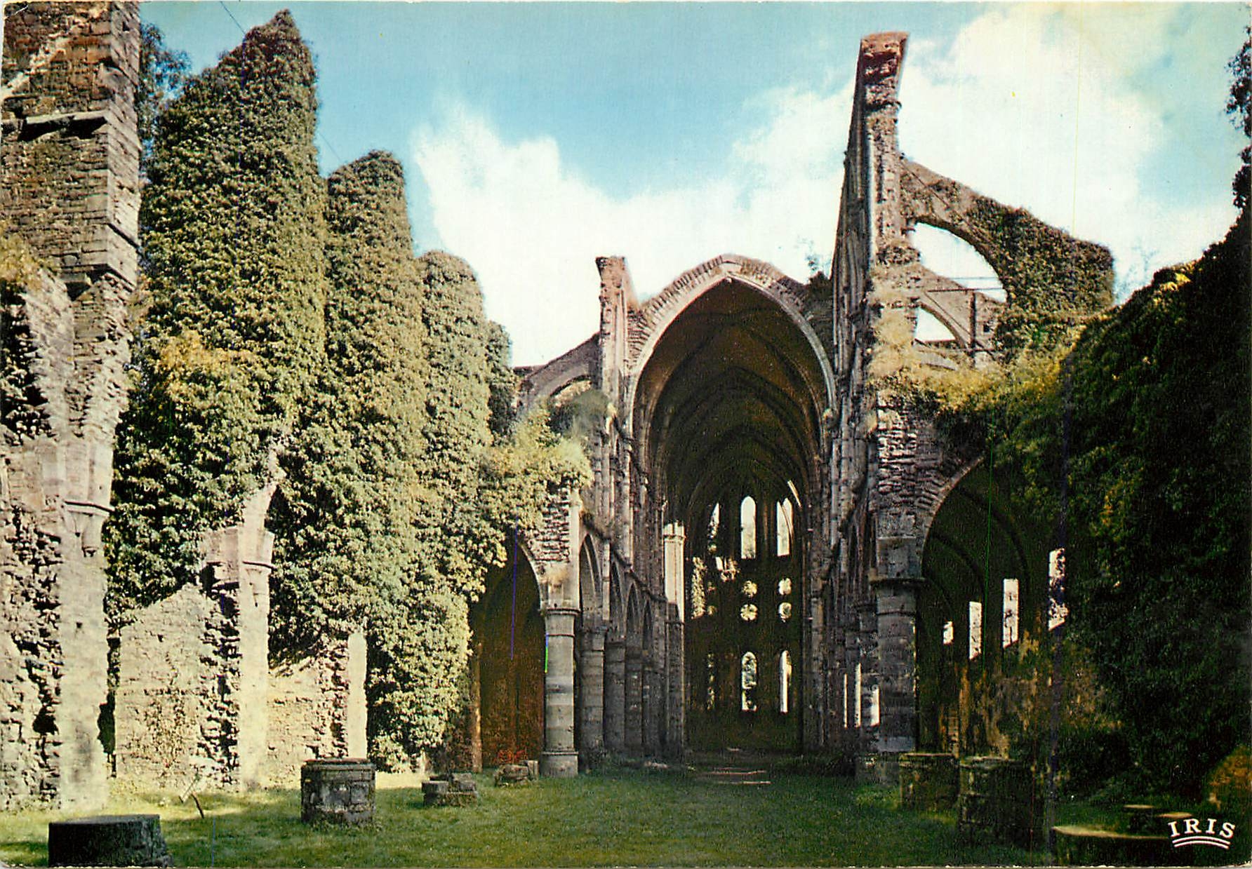 CPM Villers La Ville Ruines de l'Abbaye 
