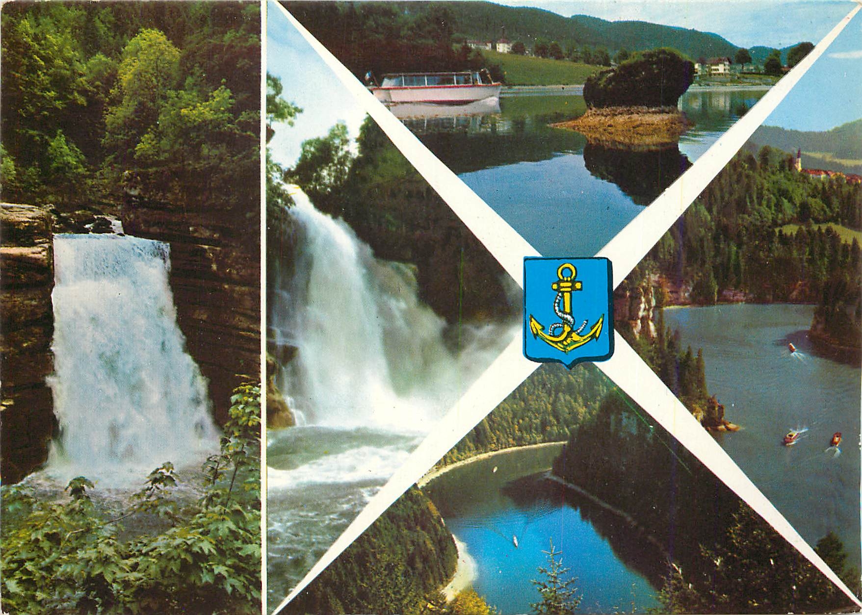 CPM Villers Le Lac Frontiere Franco Suisse Bassins du Doubs 