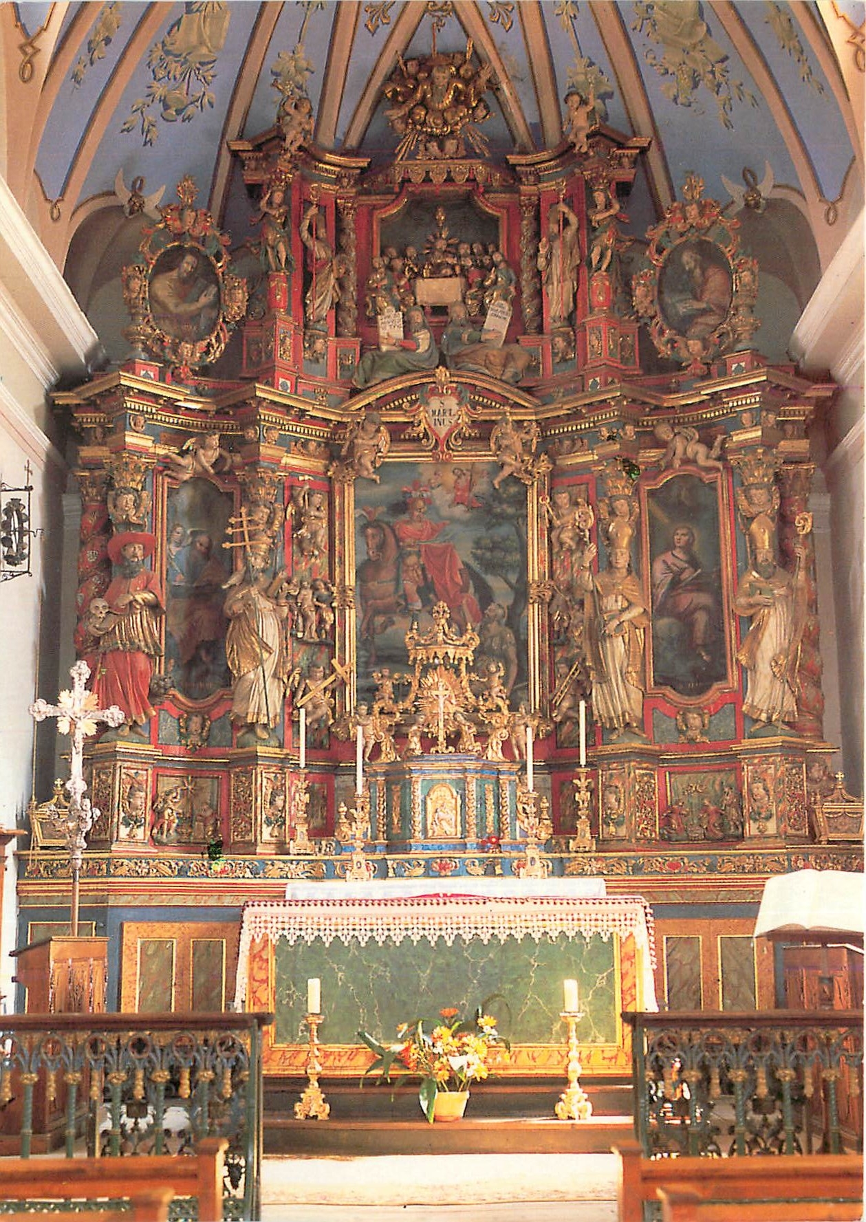 CPM Eglise d'Hauteville Gondon Savoie 