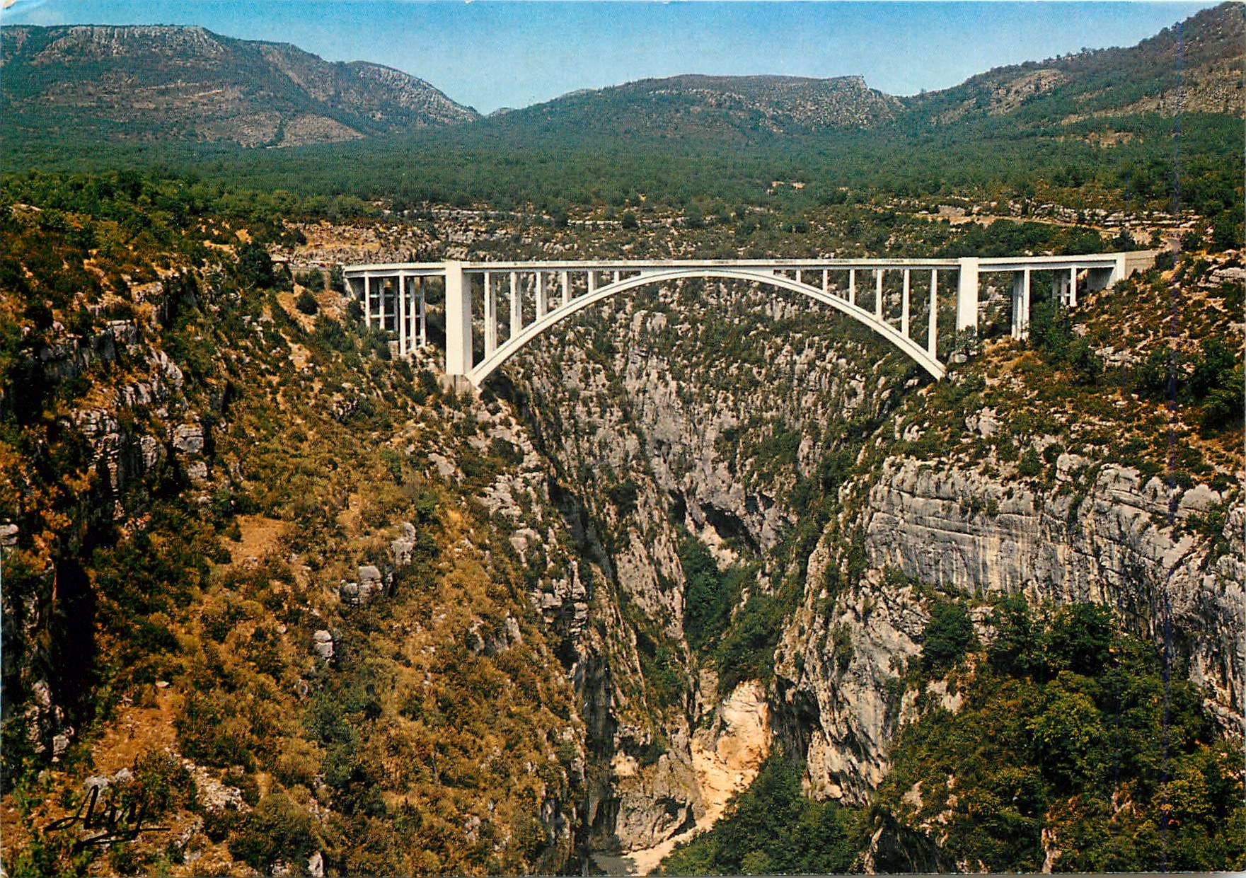CPM Les Gorges Pittoresques du Verdon Le pont sur l'Artuby 