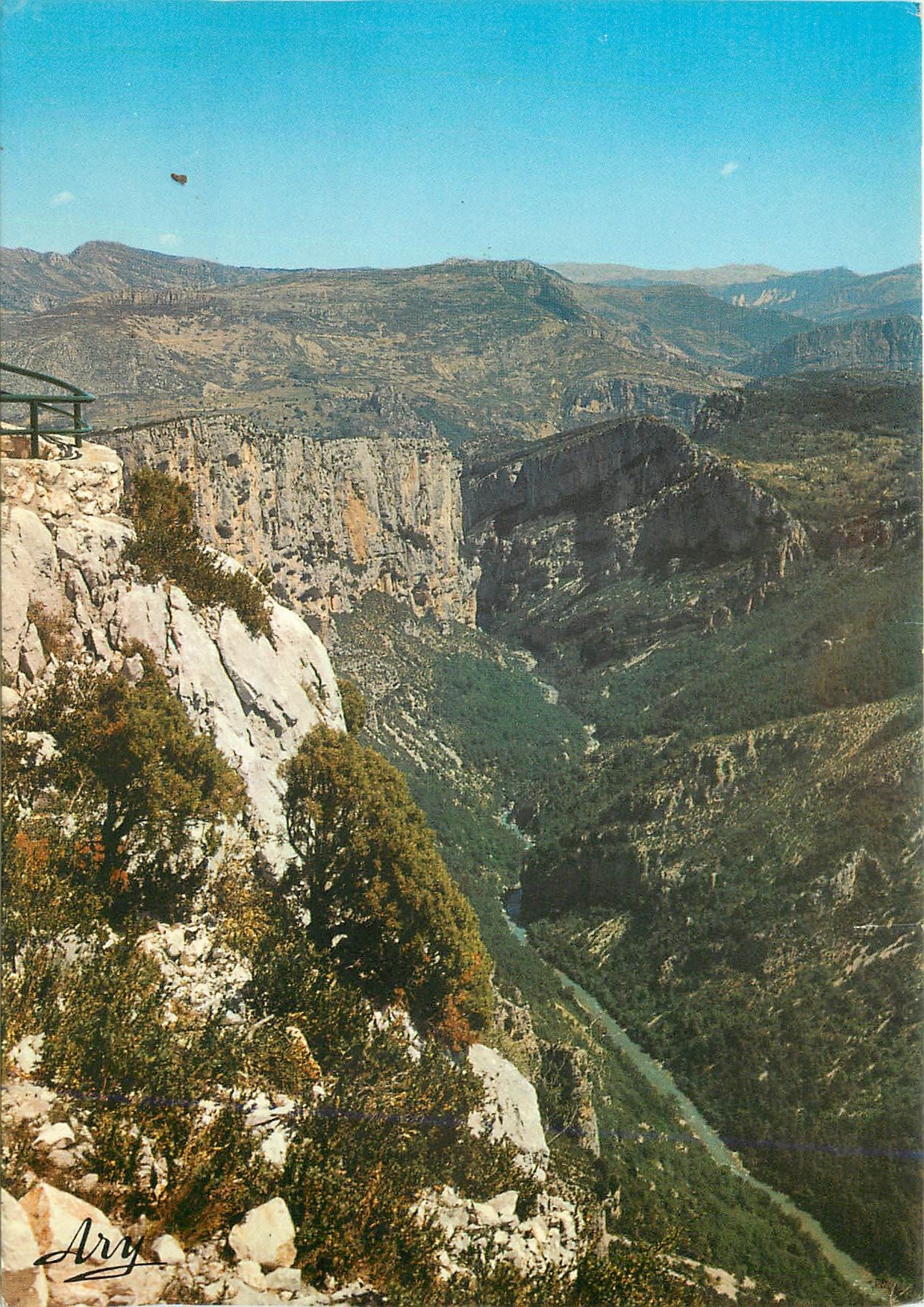 CPM Les Gorges Pittoresques du Verdon Route des Cretes 