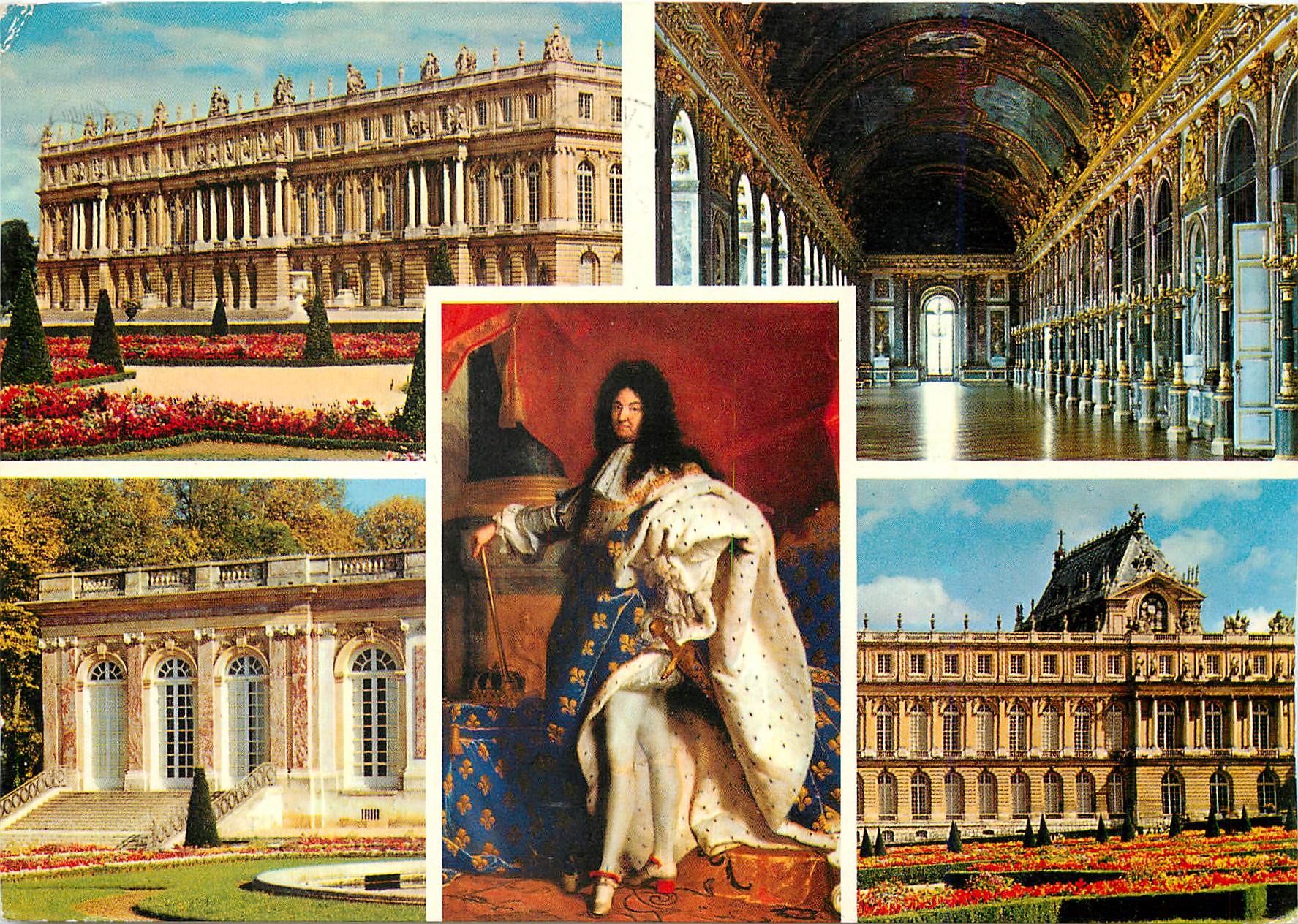 CPM Versailles Le Parterre Sud 