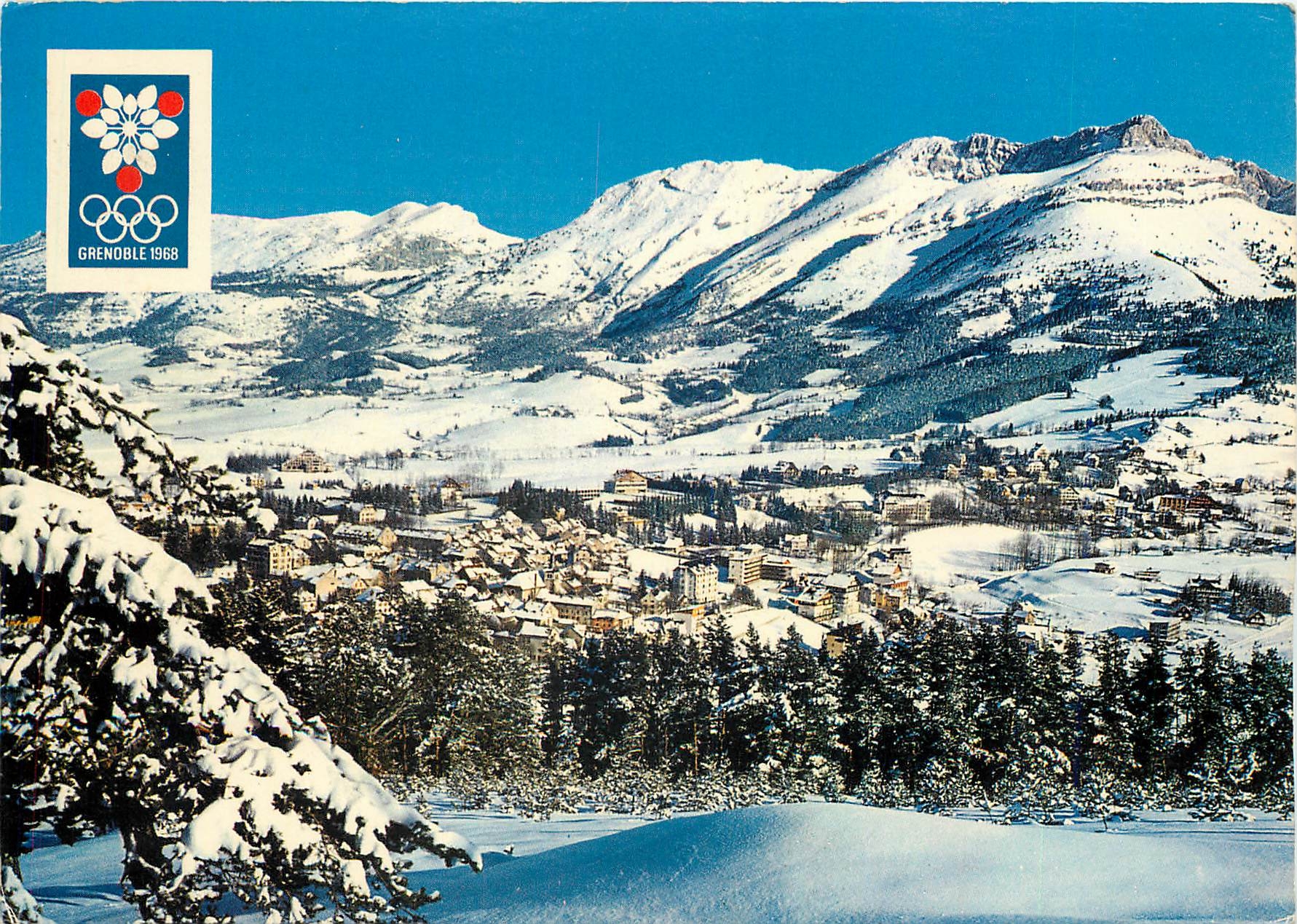 CPM Villard de Lans Vue generale le Col de l'Arc et le Cornafion Jeux Olympiques 1968
