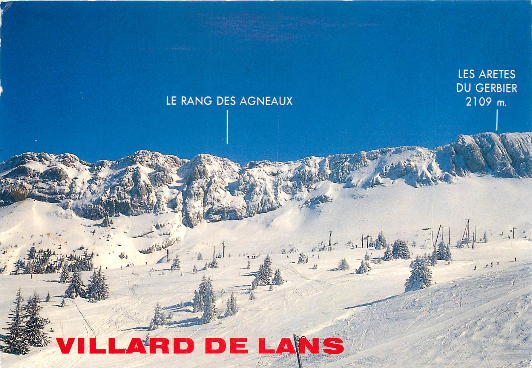CPM Villard de Lans Le rang des agneaux Les aretes du Gerbier