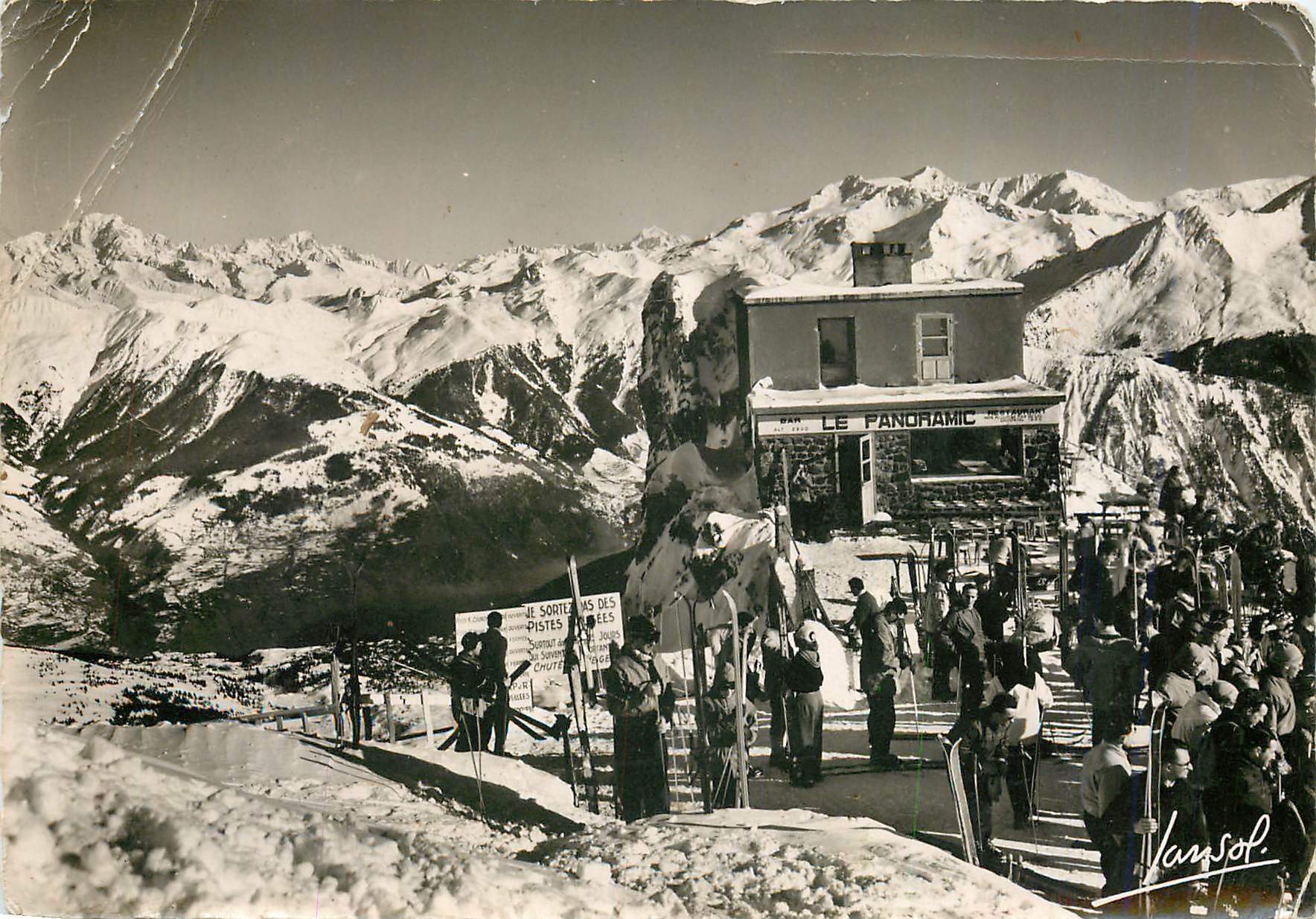 Les Trois Vallées — Vue du sommet de la Saulire (2708 m) — Jansson Paris