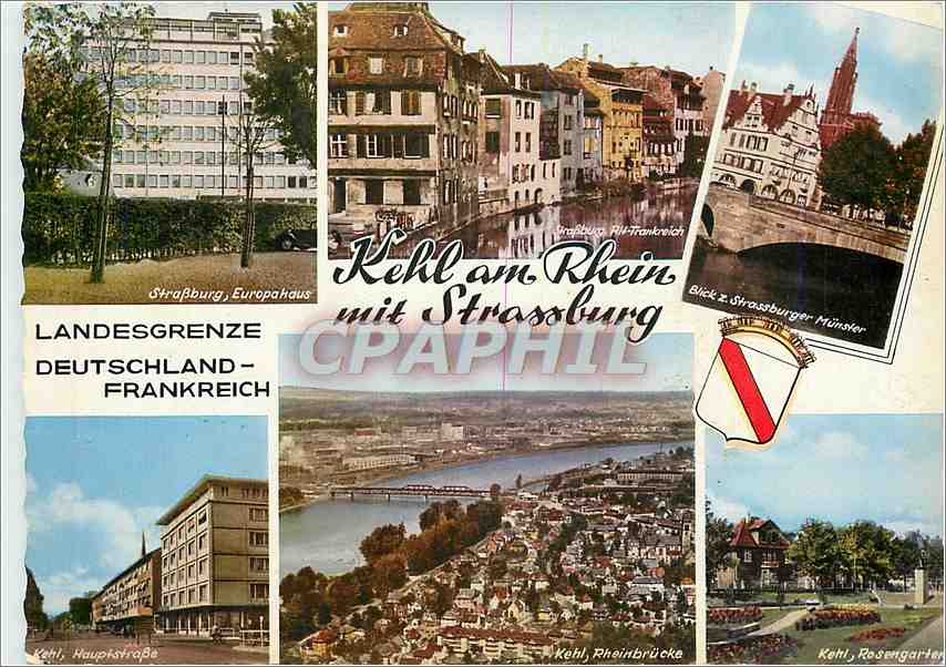 CPM Kehl am Rhein mit Strassburg 