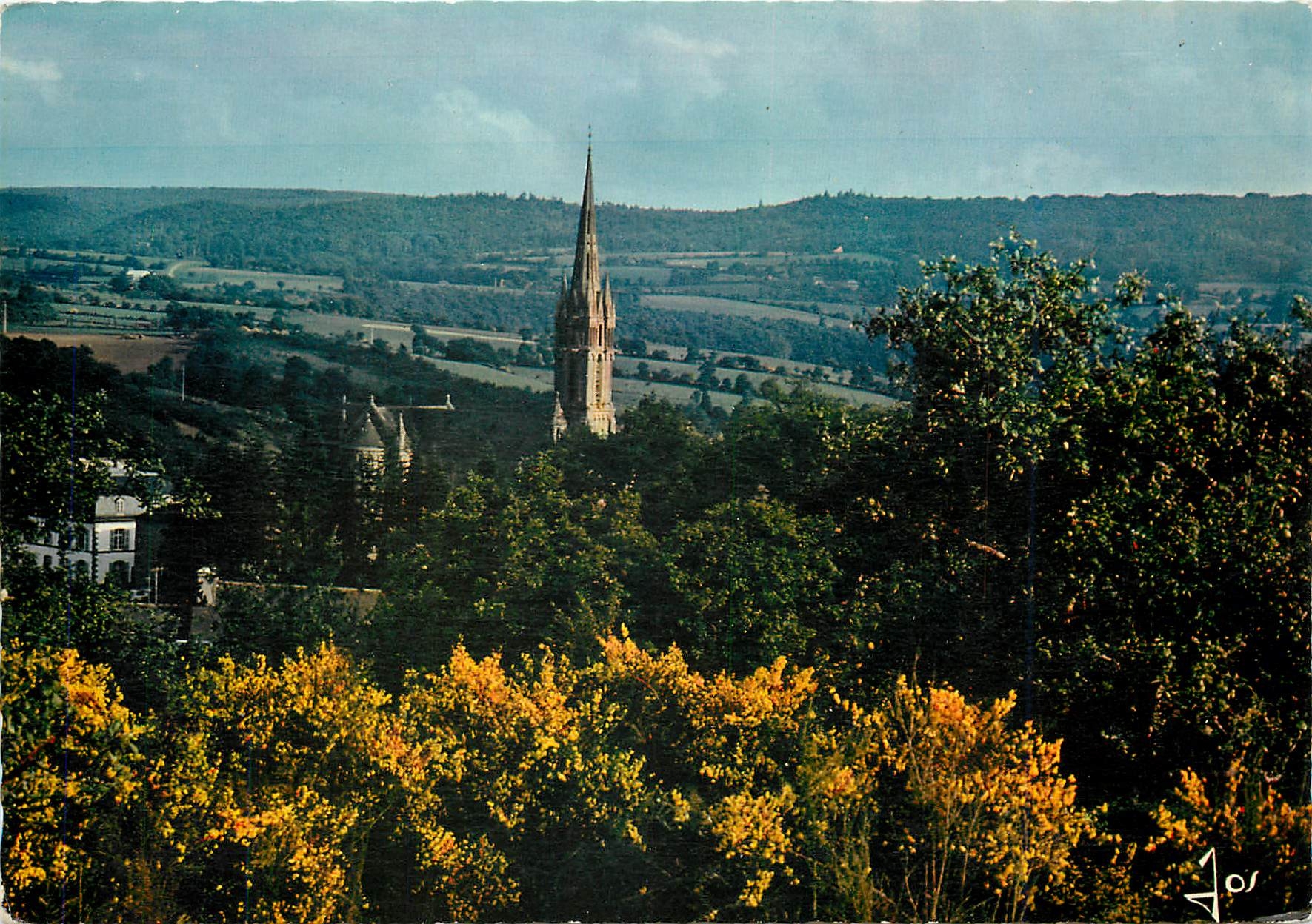 CPM Chateauneuf du Faou Finistere Notre Dame des Portes et les Montagnes Noires 