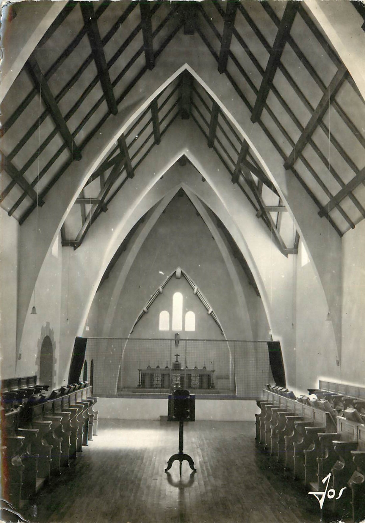 CPM Abbaye Cistercienne La Joie Notre Dame Campeneac Morbihan 