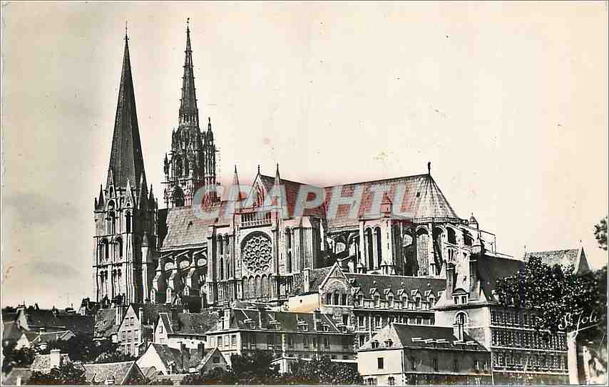 CPM Chartres E et L Le Cathedrale 