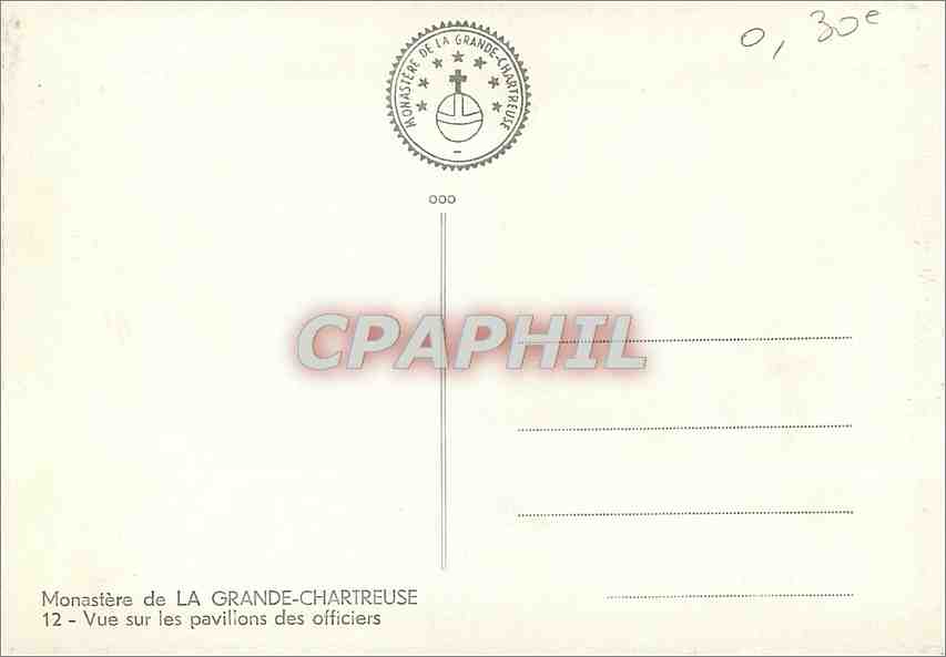Monastery of La Grande-Chartreuse — View of the Officers' Pavilions — Graphiphil — Back