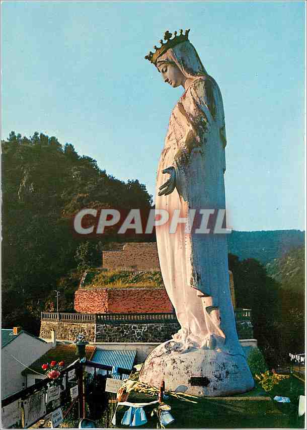 CPM Chateauneuf les Bains P de D La Vierge du Pic Alibert 