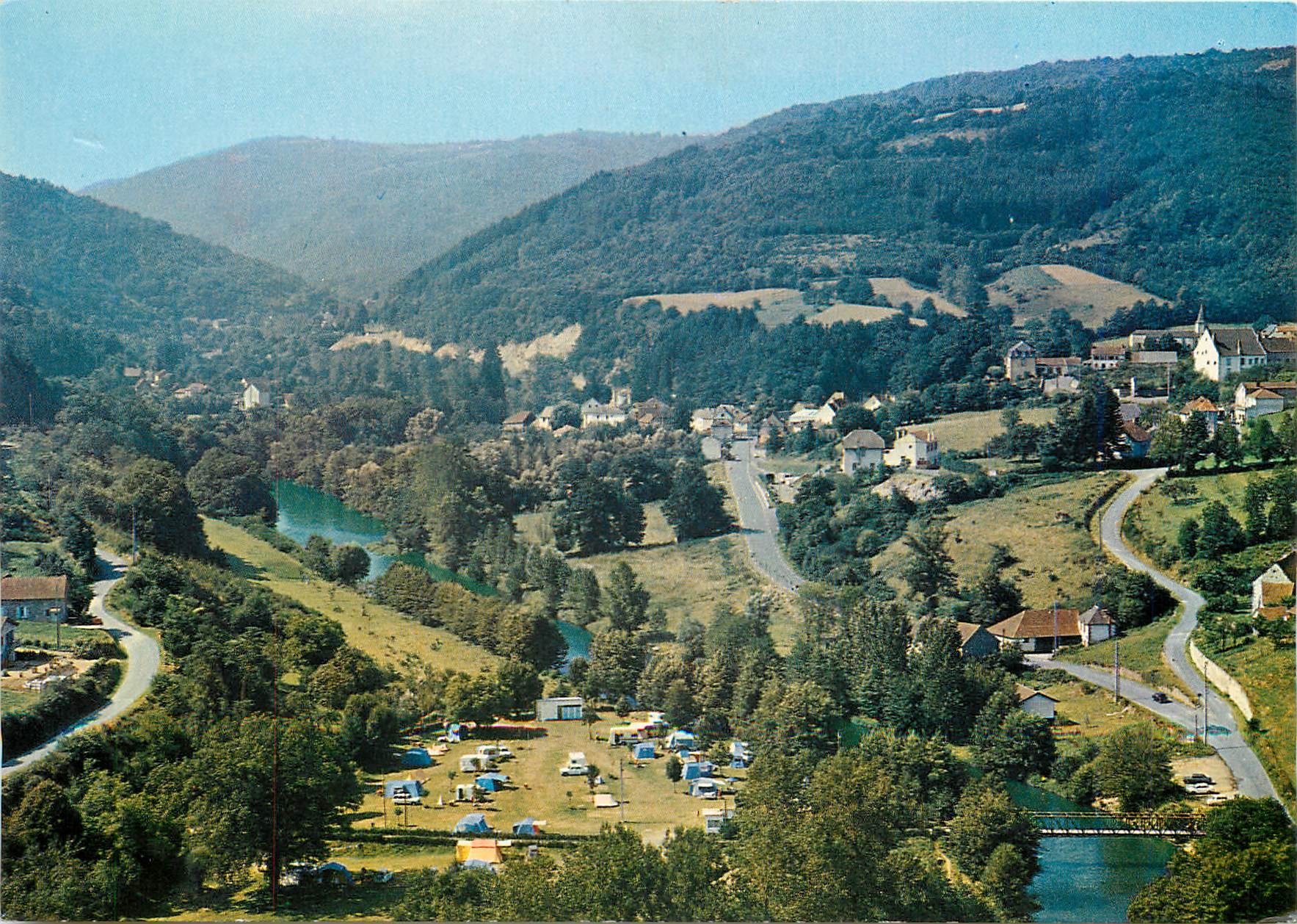 CPM Chateauneuf les Bains P de D Vue generale Vallee de la Sioule 