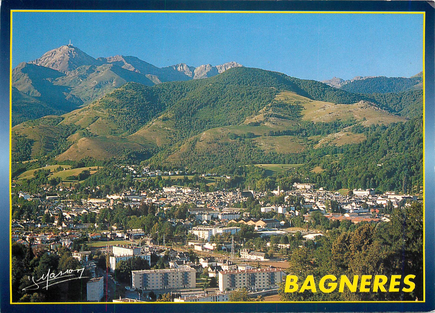 Bagnères-de-Bigorre — vue panoramique — Photo-Éditions J. Masson