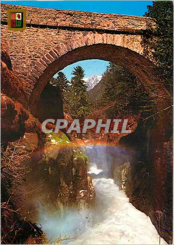 CPM Haute Pyrenees Cauterets Le Pont d'Espagne 