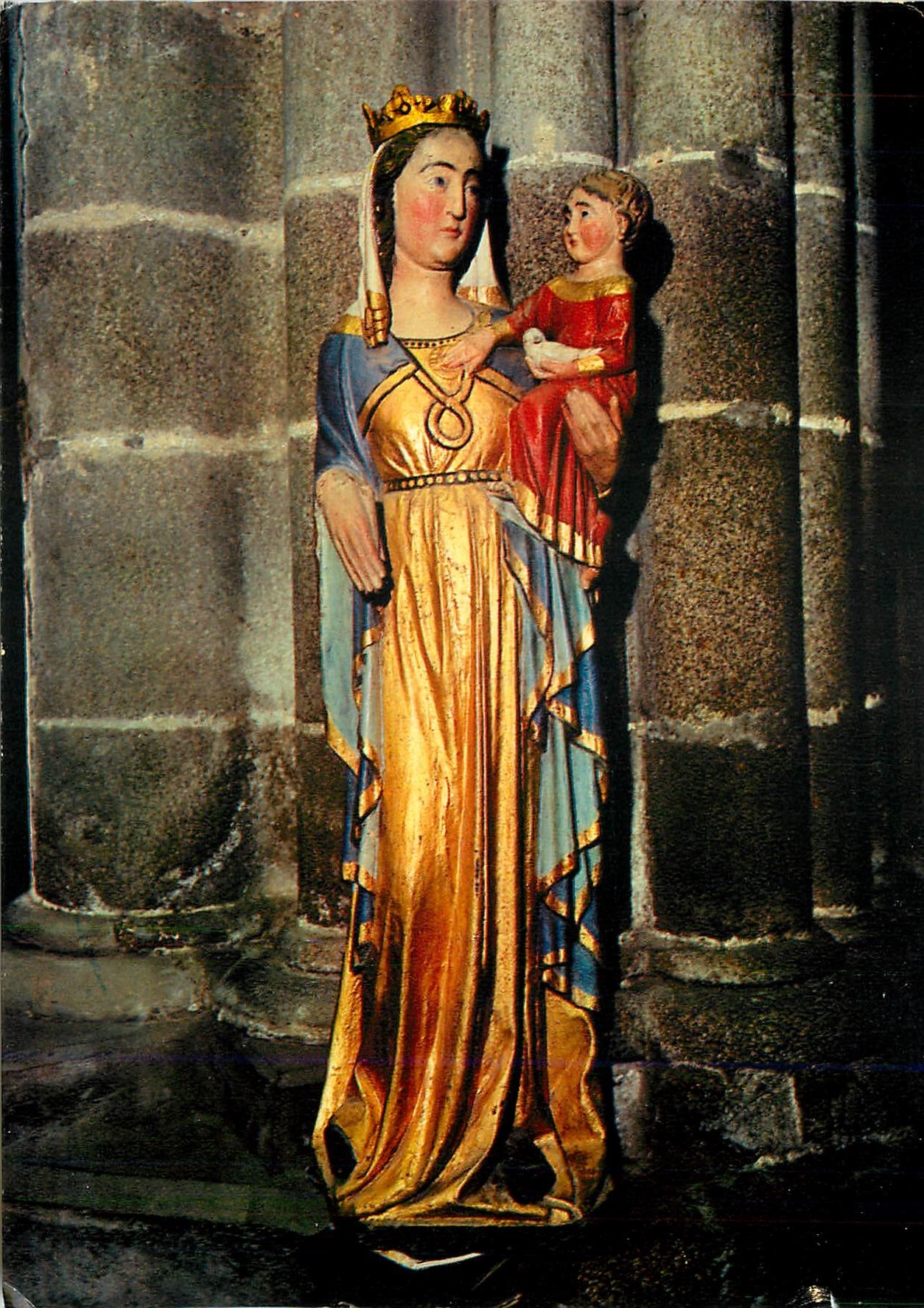 CPM Dol de Bretagne Ille et Vilaine La Cathedrale Vierge 