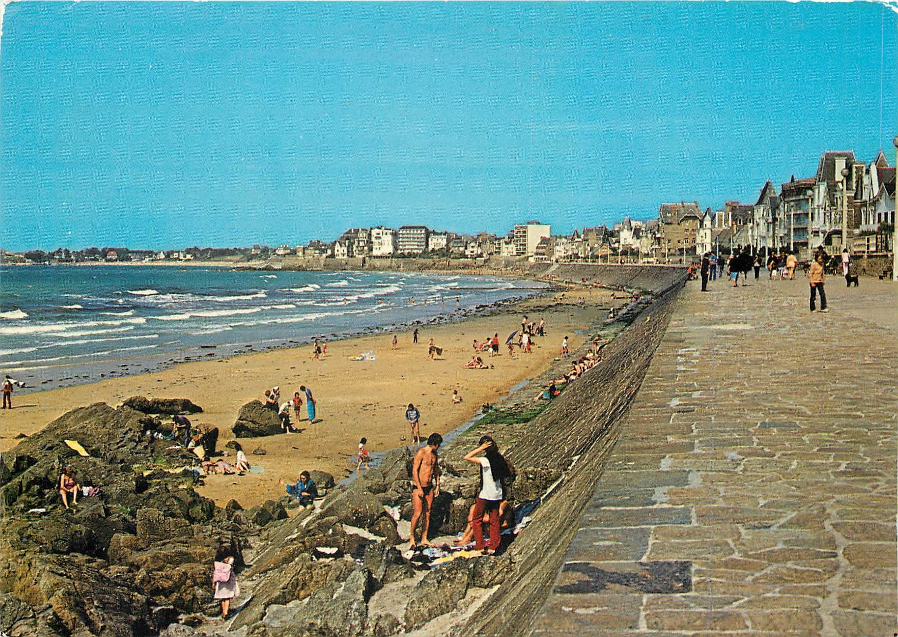 CPM Parame Ille et Vilaine La plage de Rochebonne 