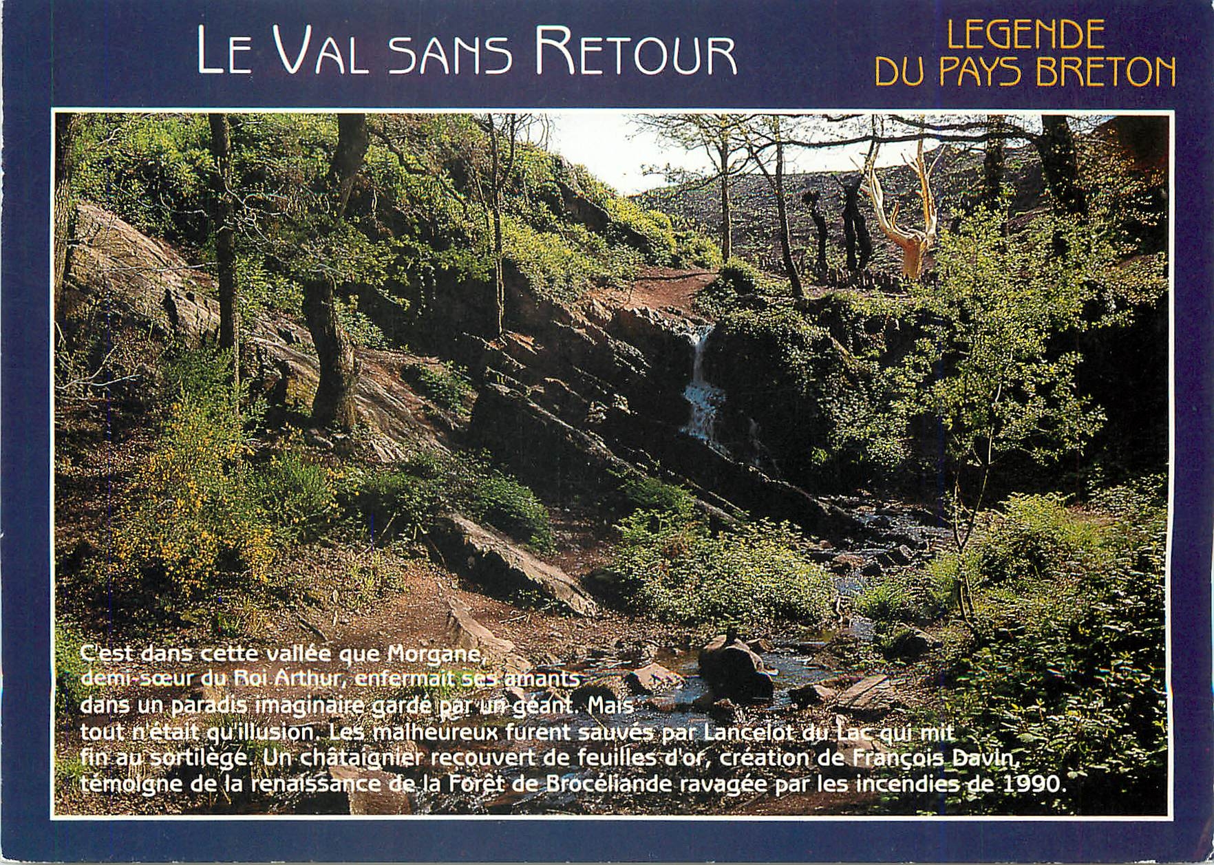 CPM Le Val Sans Retour Legende du Pays Breton 