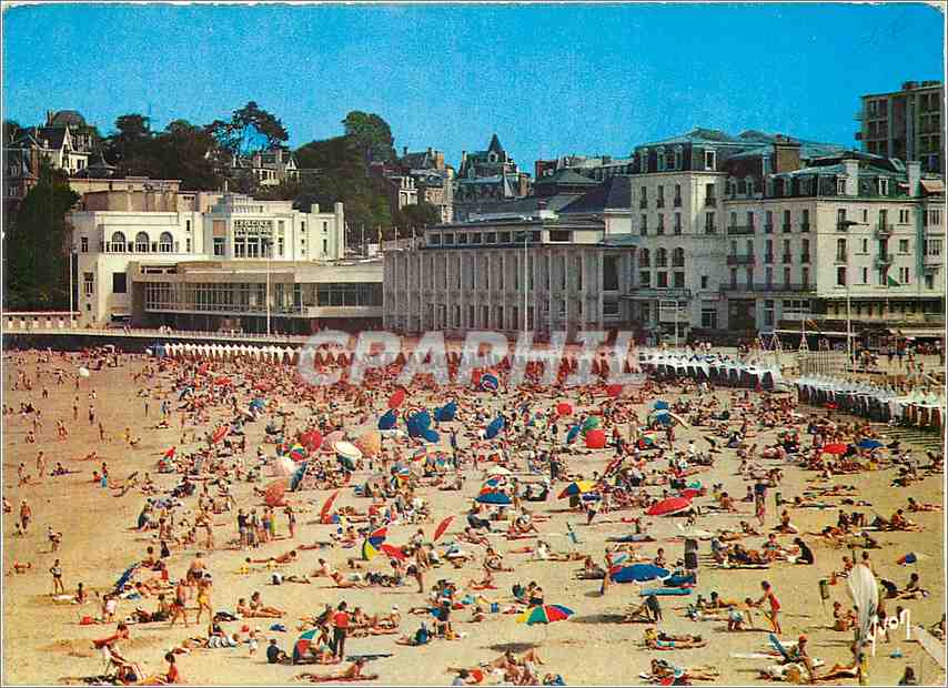 CPM La Bretagne Dinard Ille et Vilaine La Grande Plage 