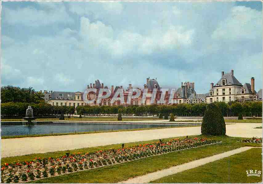 Fontainebleau — Facha de Palacio, el estanque del Tíber, los apartamentos de Madame de Maintenon, la sala de baile y el pabellón del hijo de Francia — Éditions de Massy