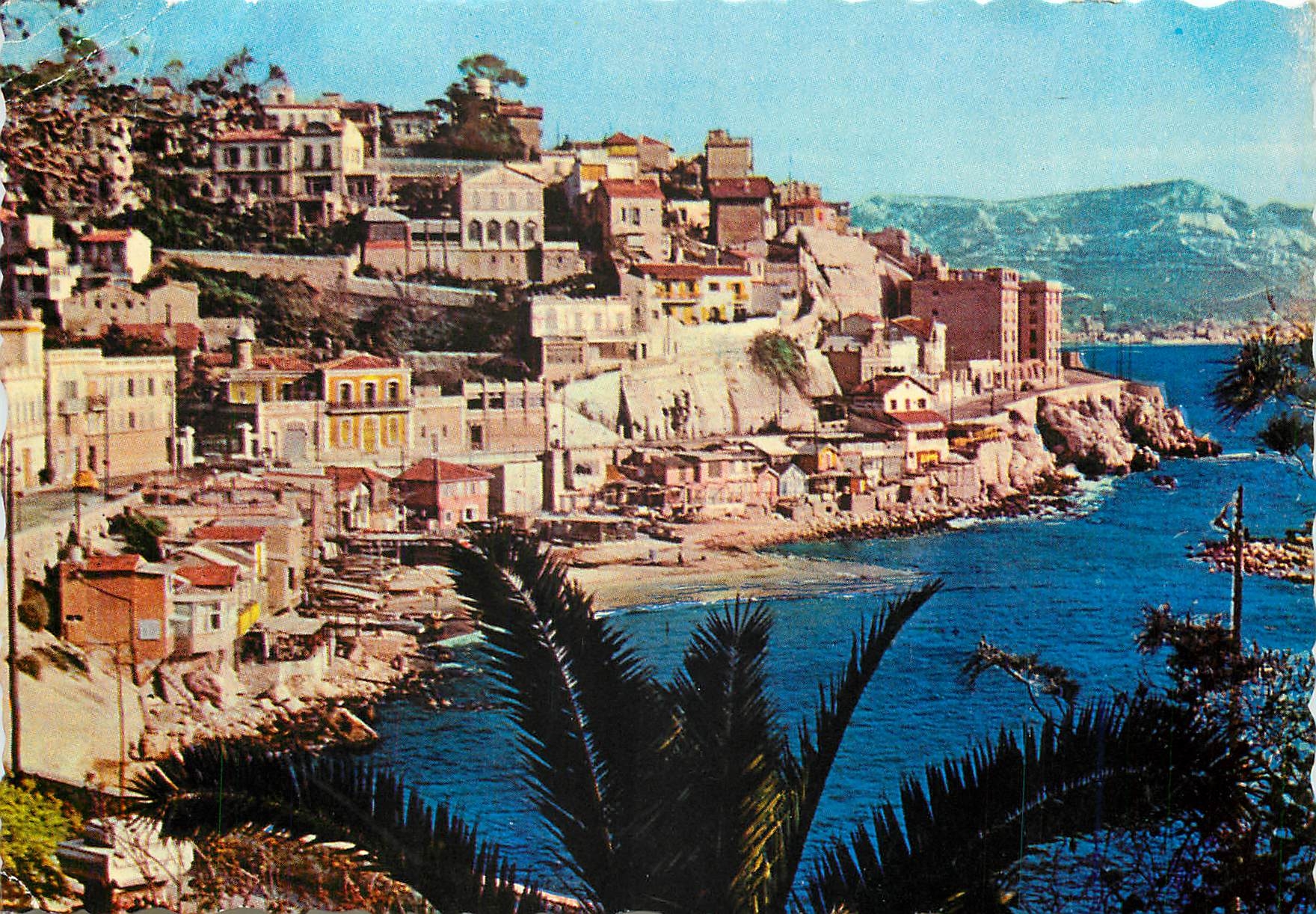 CPM Marseille La Promenade de la Corniche La Plage du Prophete 