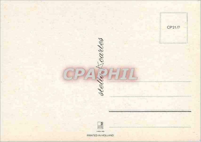 CPM Bonne Annee  — Verso