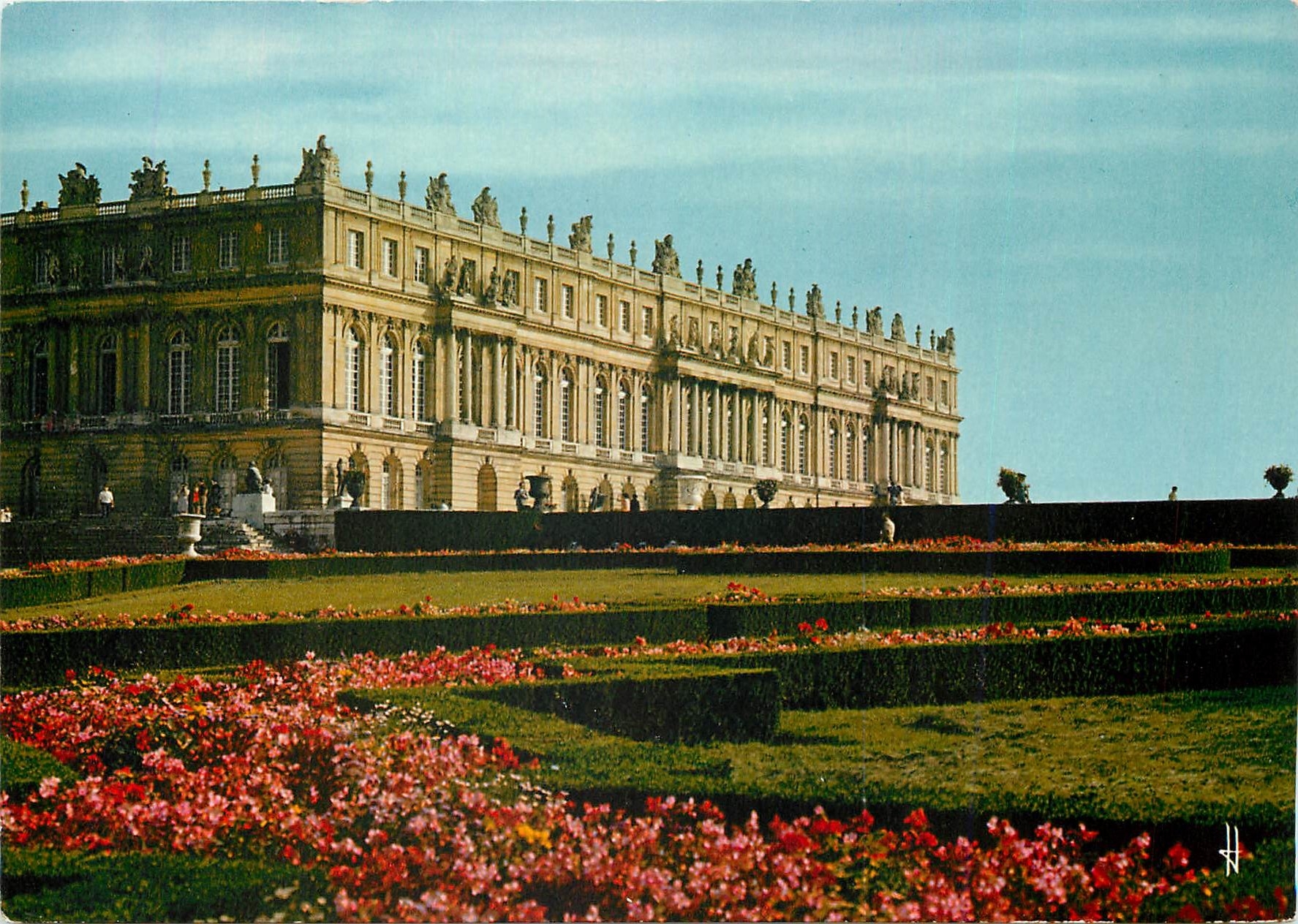 CPM Versailles Facade sur le Parc 
