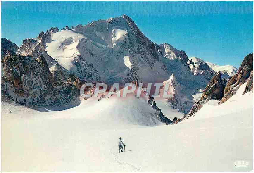 CPM Depuis le Col du Tour Le Chardonnet la Verte et le Mont Blanc 