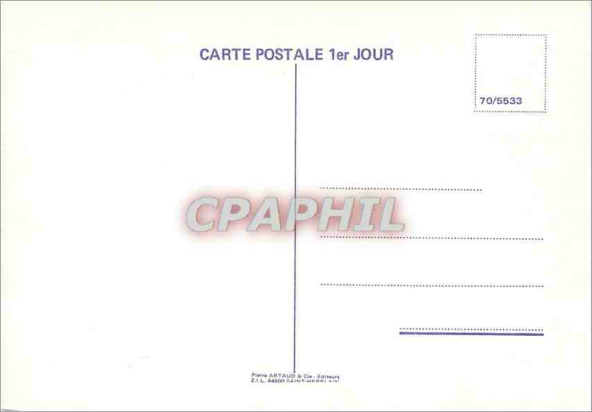 CPM Morbihan Ploermel Vue d'Ensemble de la Communaute des Freres Lamennais  — Rückseite