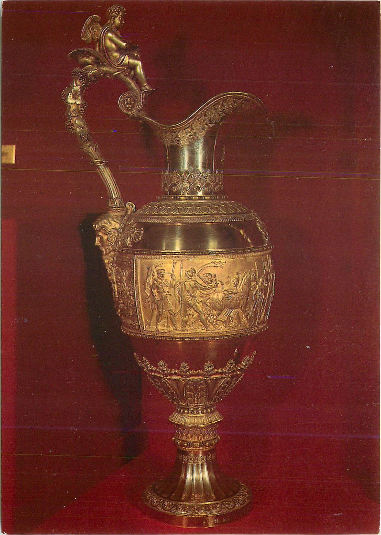 CPM Reims Palais du Tau Ornements du Sacre de Charles X 
