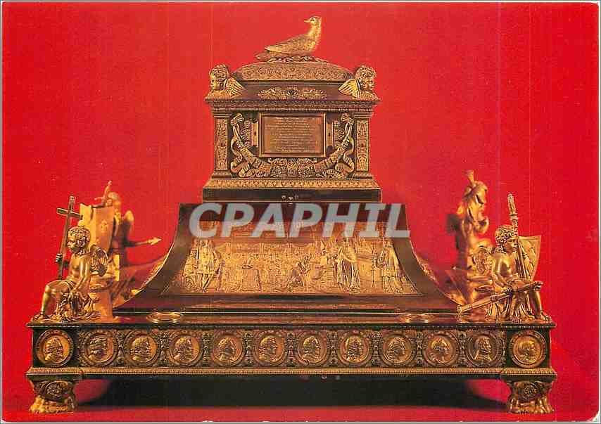 CPM Reims Palais du Tau Ornements du Sacre de Charles X 