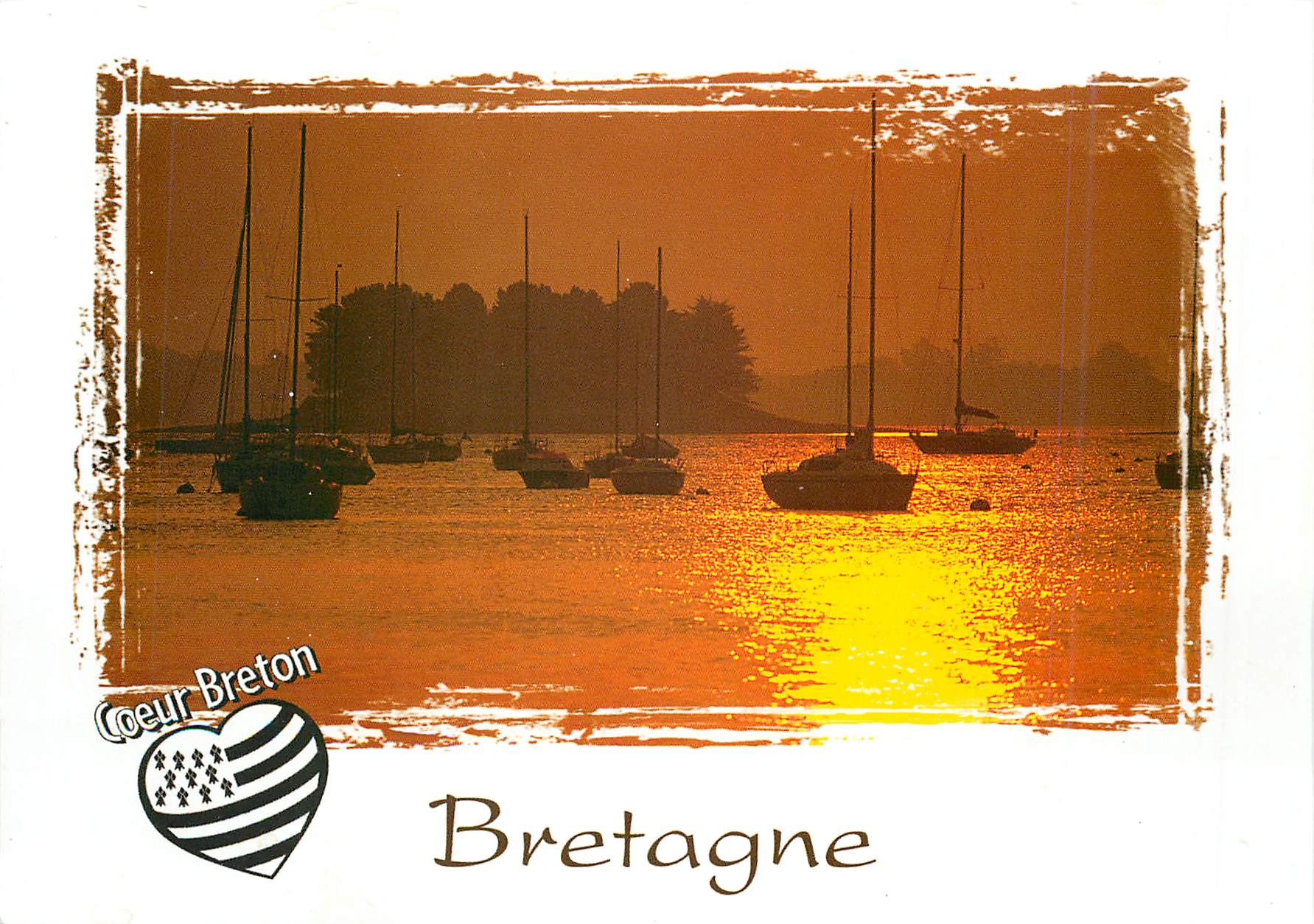 CPM Coeur Breton Bretagne Bateaux de peche