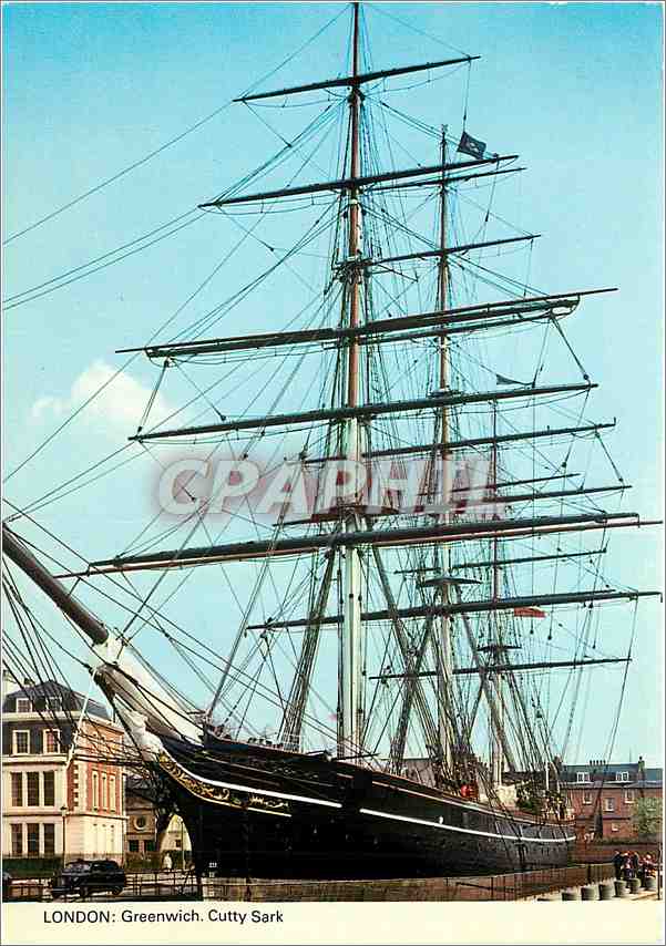 CPM London Greenwich Cutty Sark Bateau
