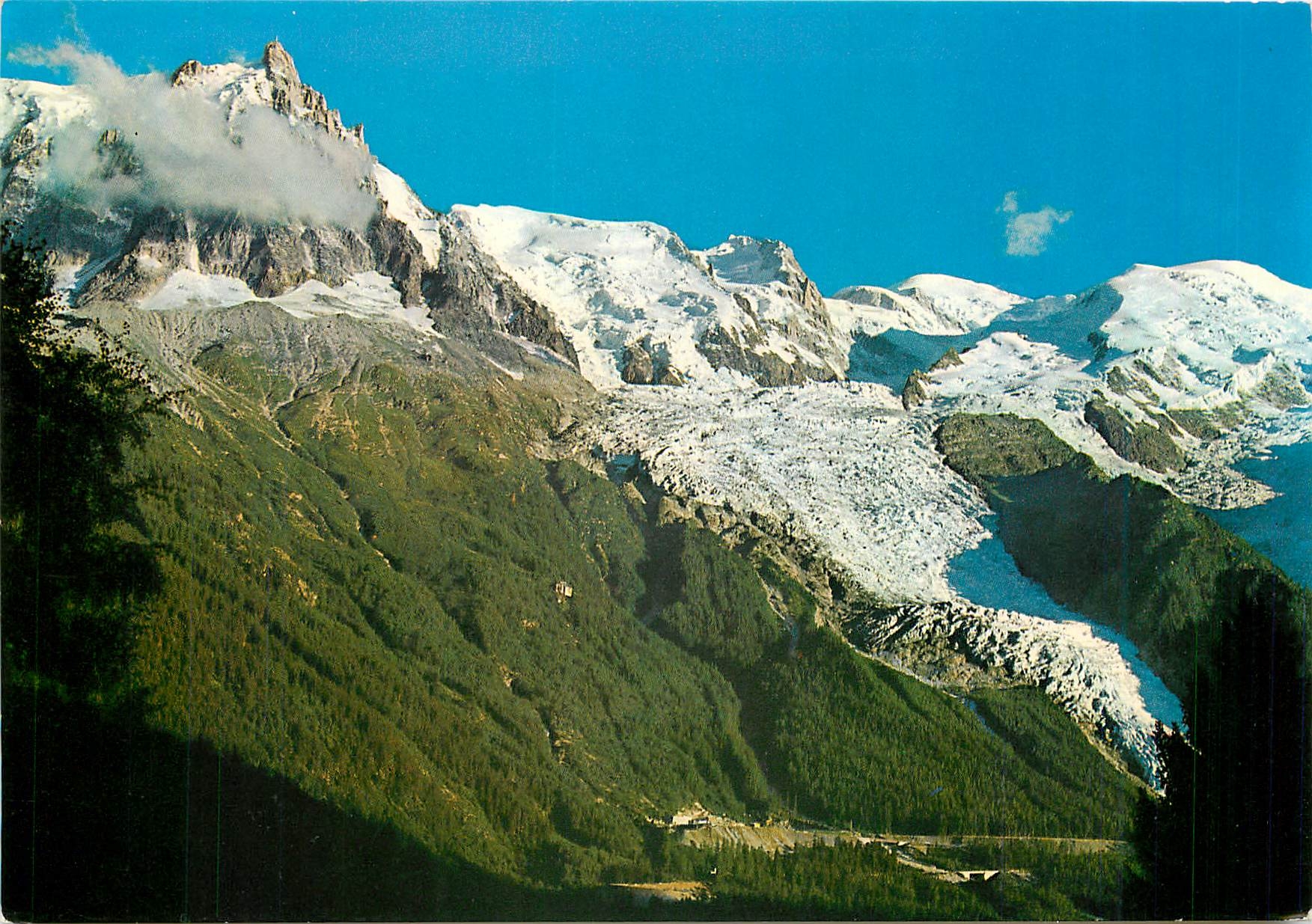 CPM Chamonix Mont Blanc Le Massif du Mt Blanc 