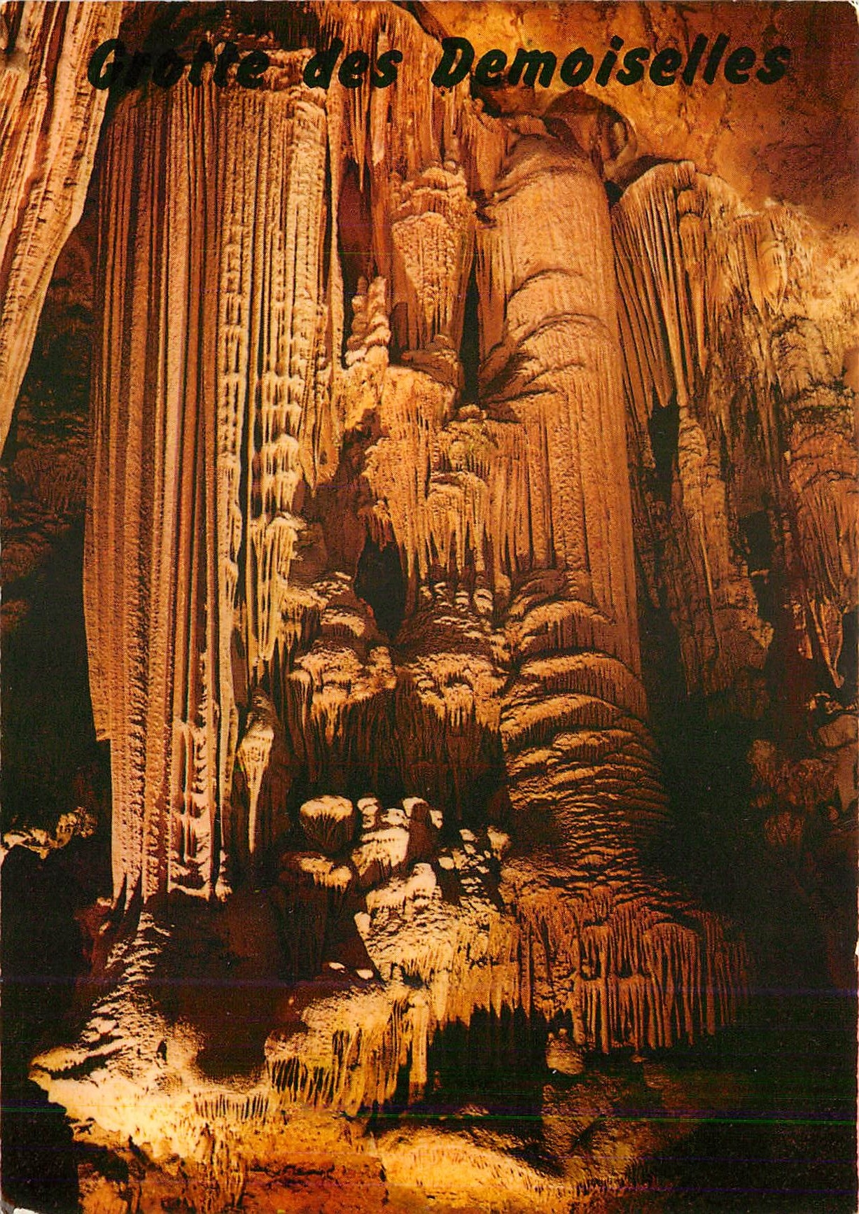 CPM La Grotte des Demoiselles pres de Ganges a Saint Bauzille de Putois Les Grandes Orgues 
