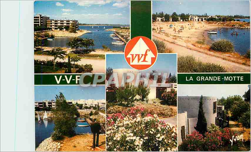 CPM Etang du Ponant La Grande Motte Herault VVF