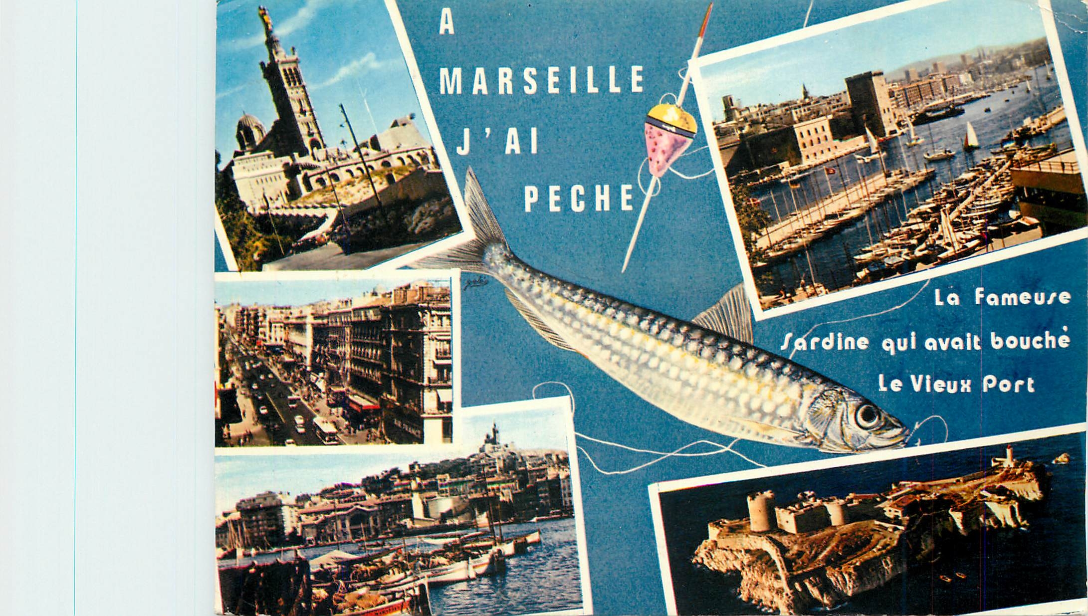 CPM Marseille B du R Peche Sardine