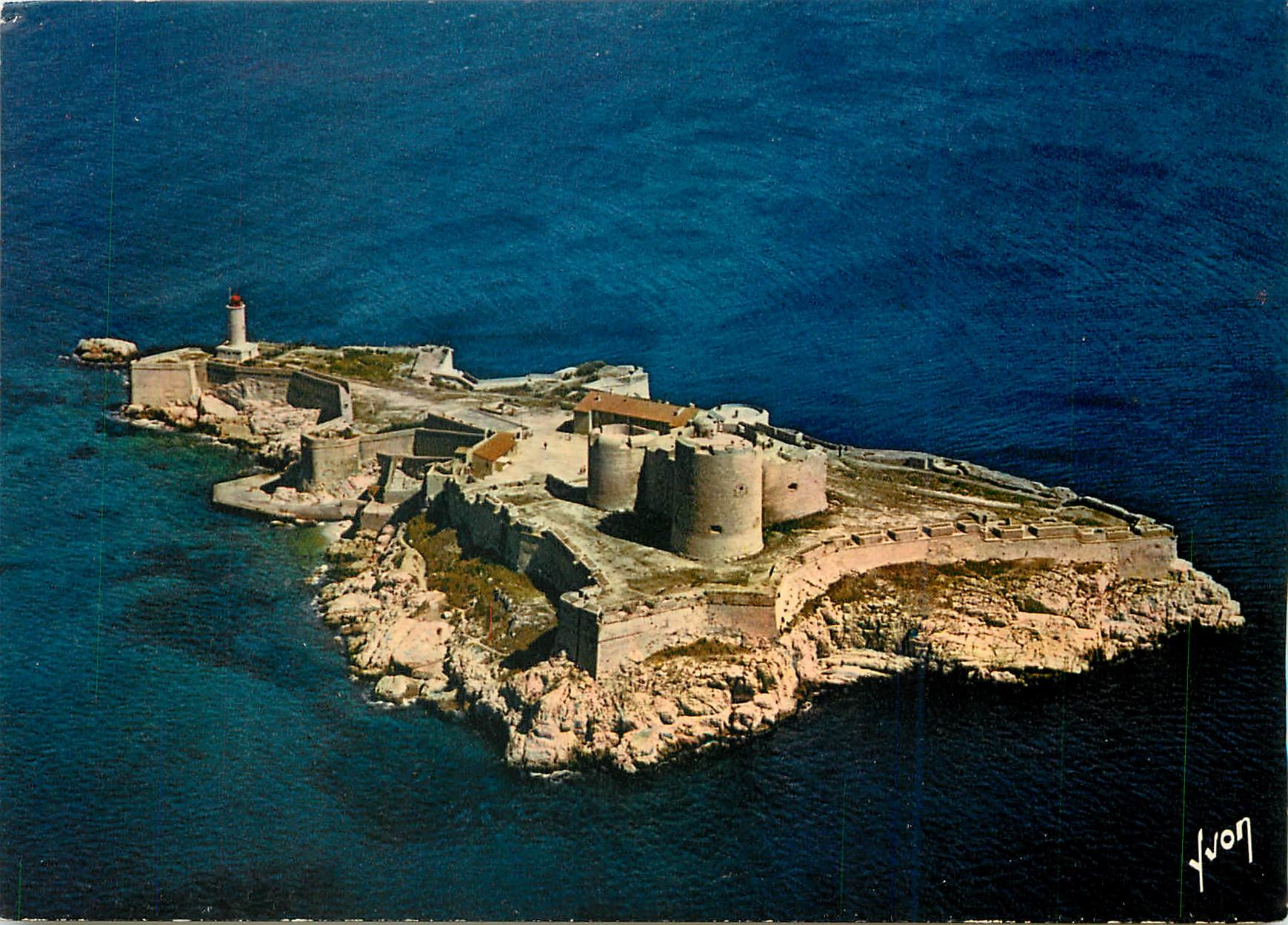 CPM Marseille Bouches du Rhone Le Chateau d'If ou furent enfermes le Masque de Fer 