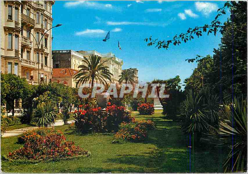 CPM Menton Le Jardin Palais des Congres 