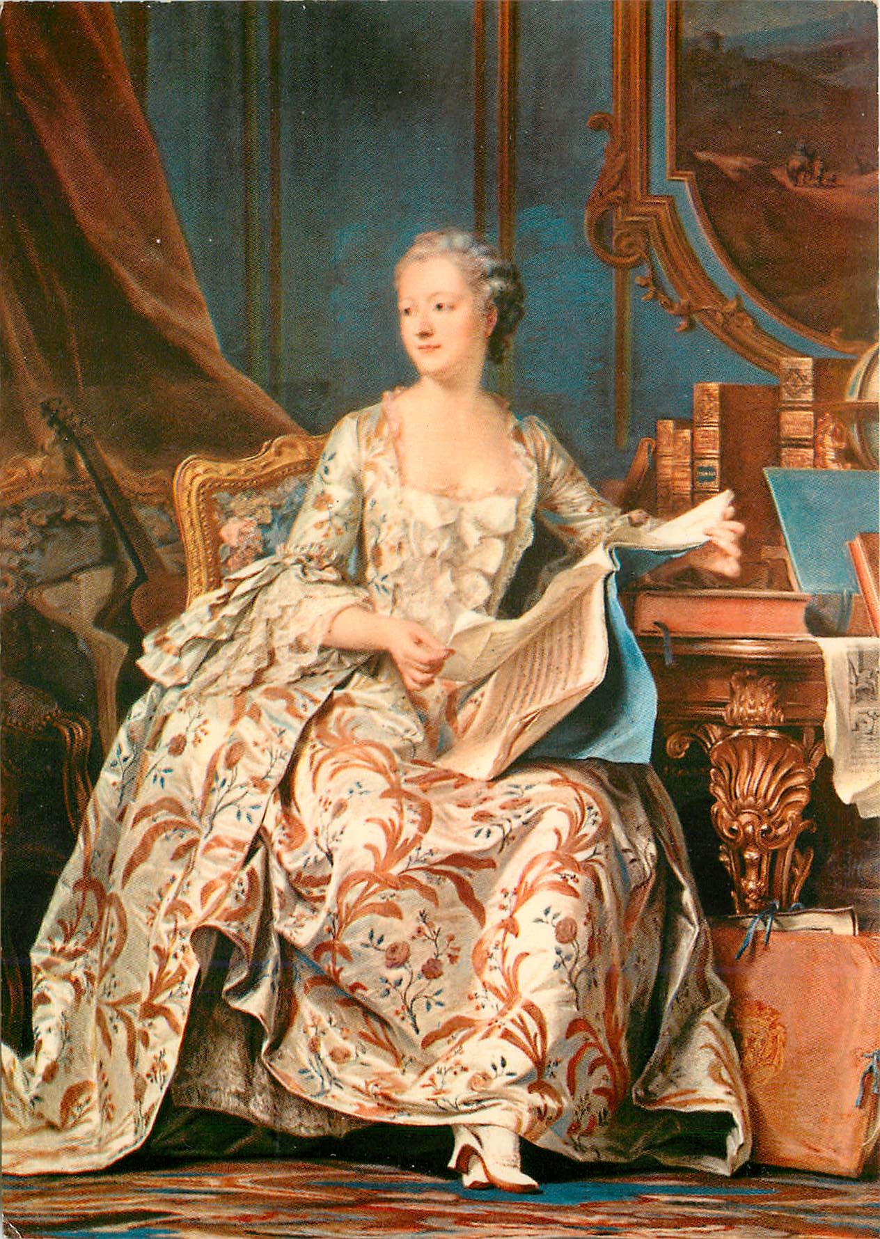 CPM La Marquise de Pompadour Jeanne Antoinette Poisson 