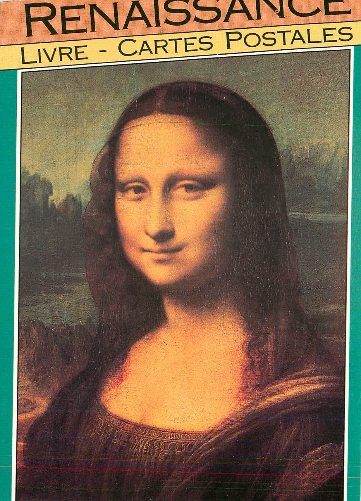 CPM Renaissance Livre Cartes Postales Leonard de Vinci Joconde Mana Lisa