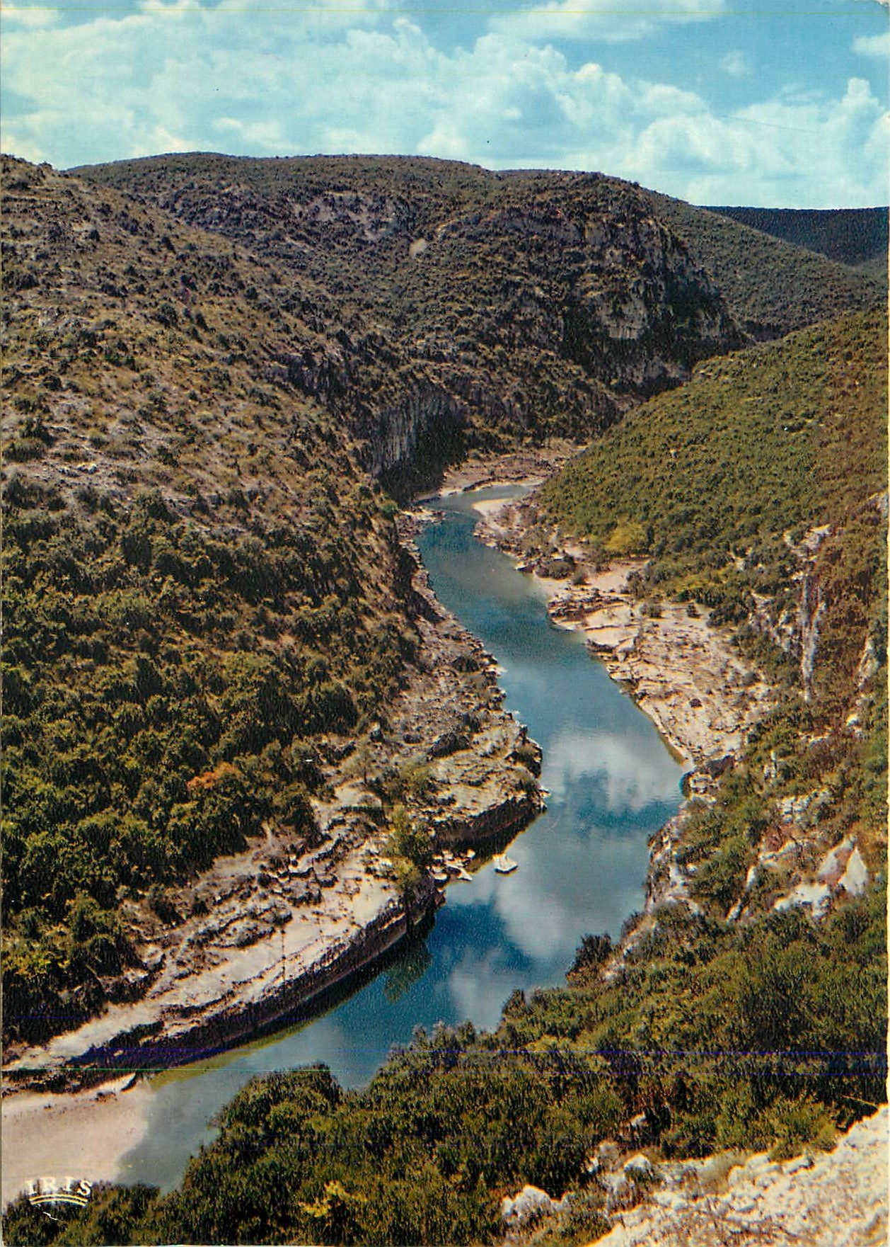 CPM Ardeche Pittoresque Route Touristique des gorges de l'Ardeche sur les 30 kms de Parcours des Poi