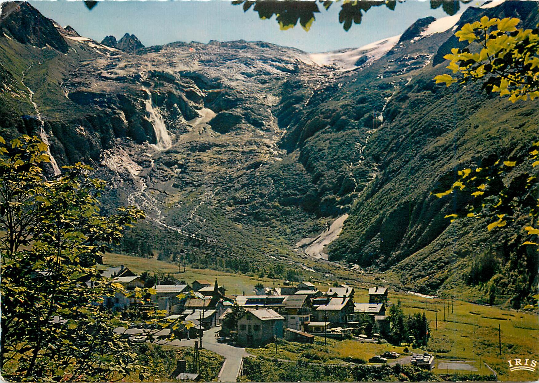 Vallée de Chamonix - Mont-Blanc — Environ du Tour et son Glacier — éditeur IRIS