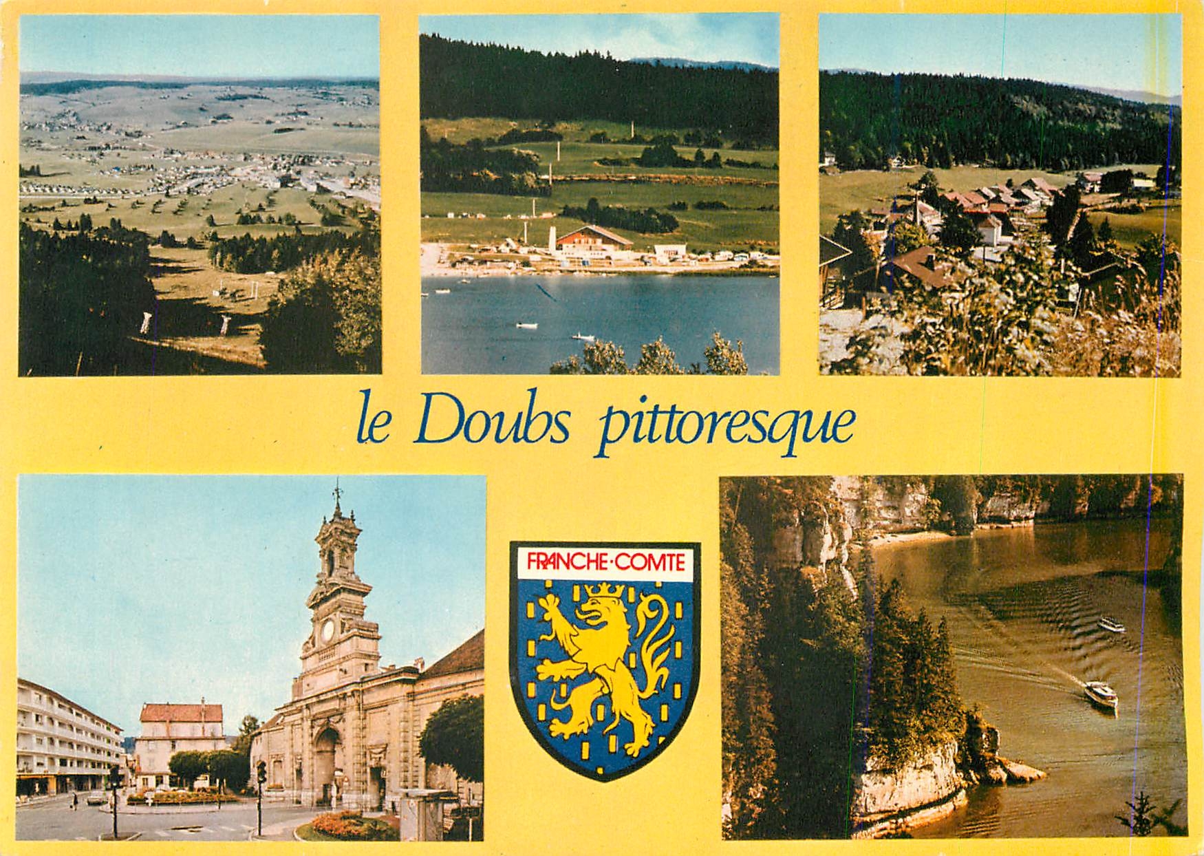 CPM Le Doubs Pittoresque Metablef le lac Saint Point les Hopitaux Neufs