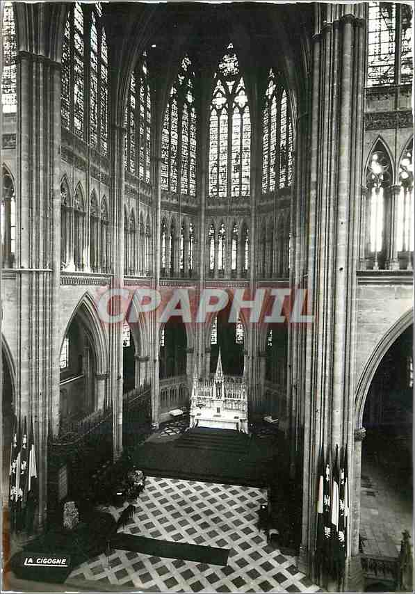 CPM Metz (Moselle) La Cathedrale le Choeur