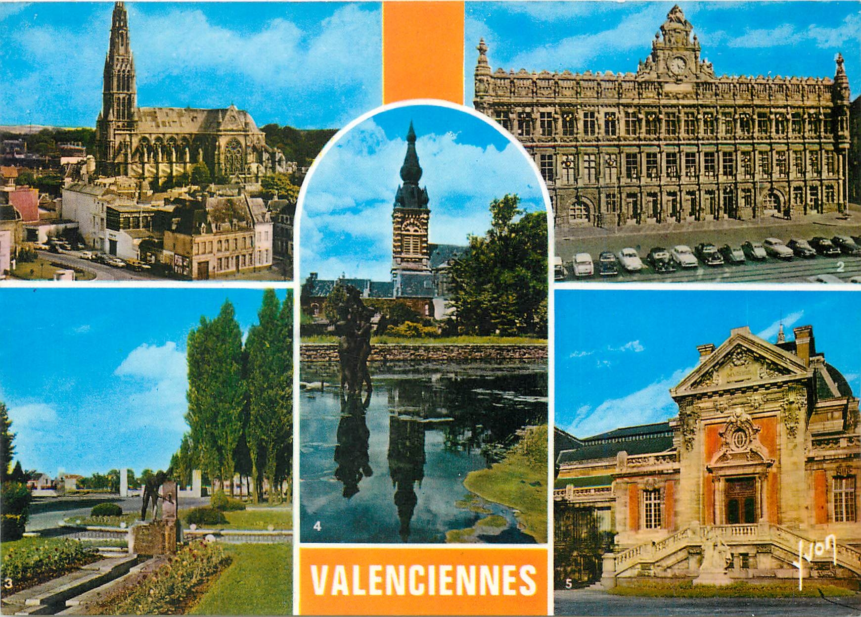 Valenciennes — Collage de monuments — Éditions Jean-Jaures-Arcuelli